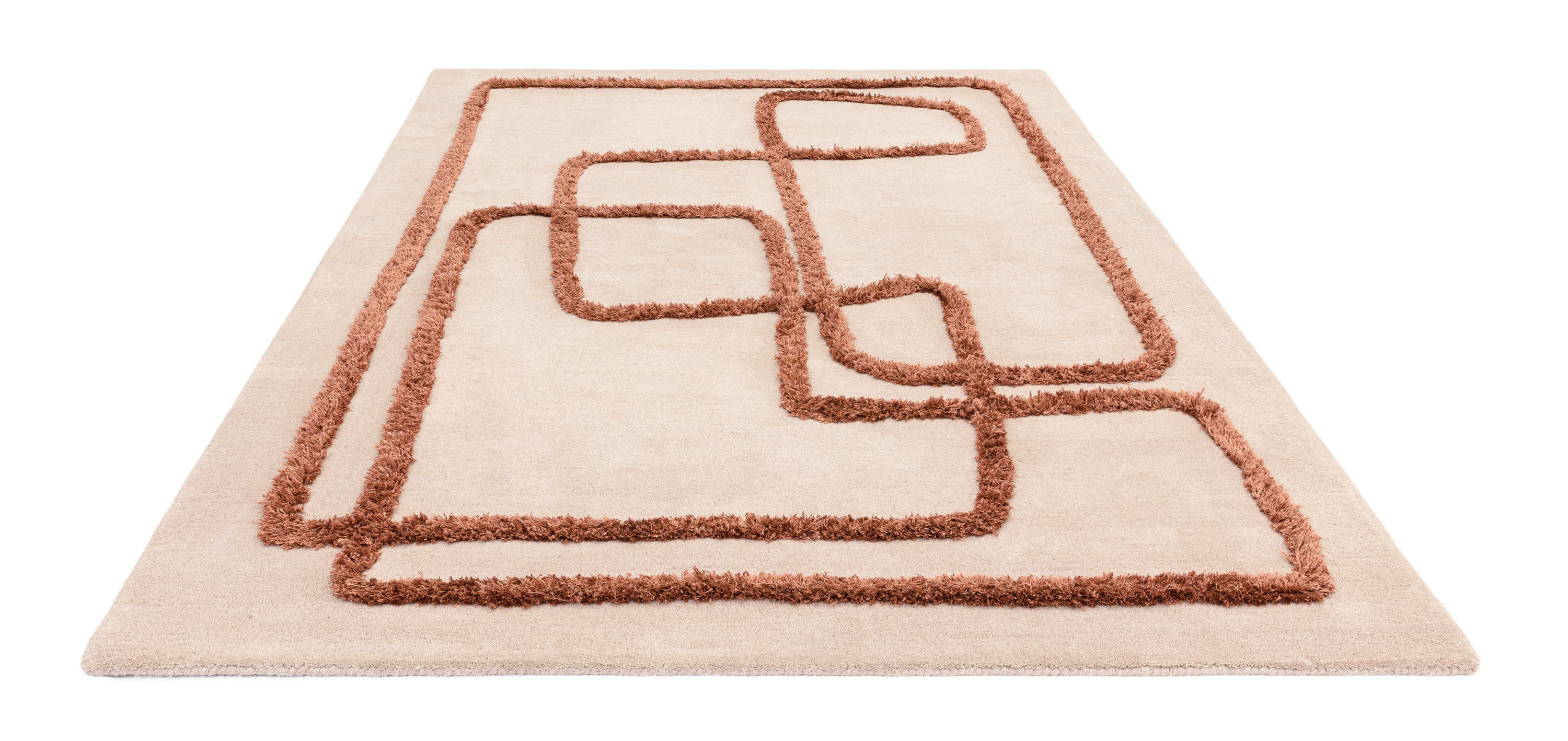 Boho Infinity 96 Infinity Copper Rug