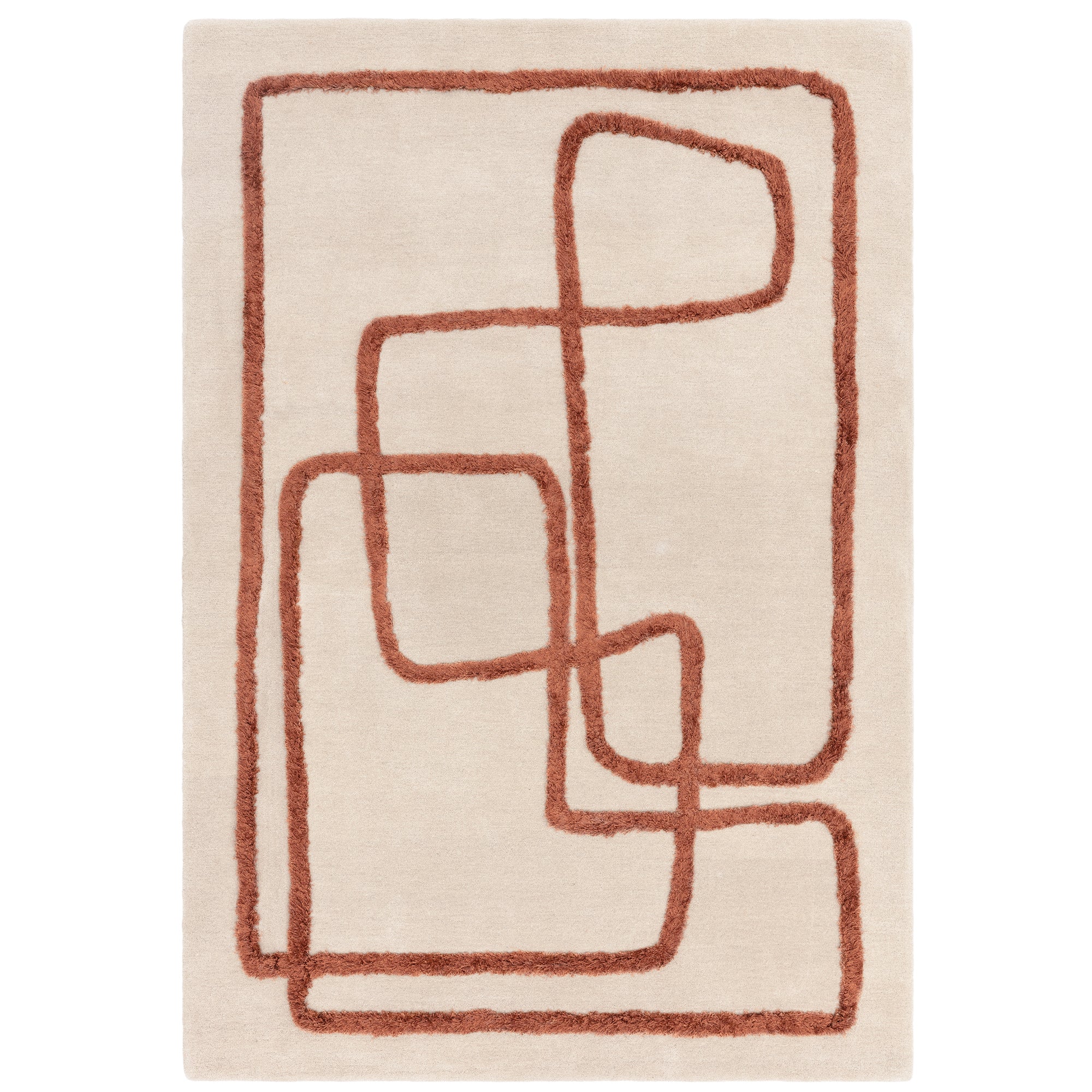 Boho Infinity 96 Infinity Copper Rug
