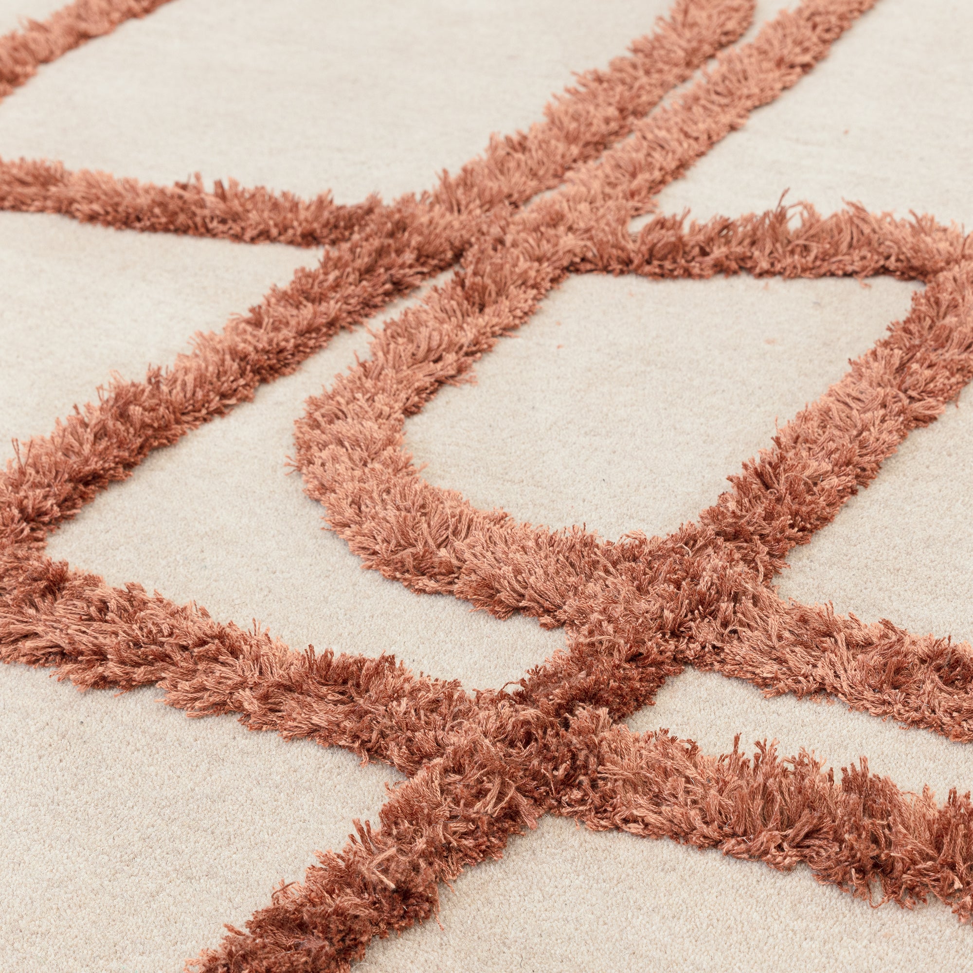 Boho Infinity 96 Infinity Copper Rug