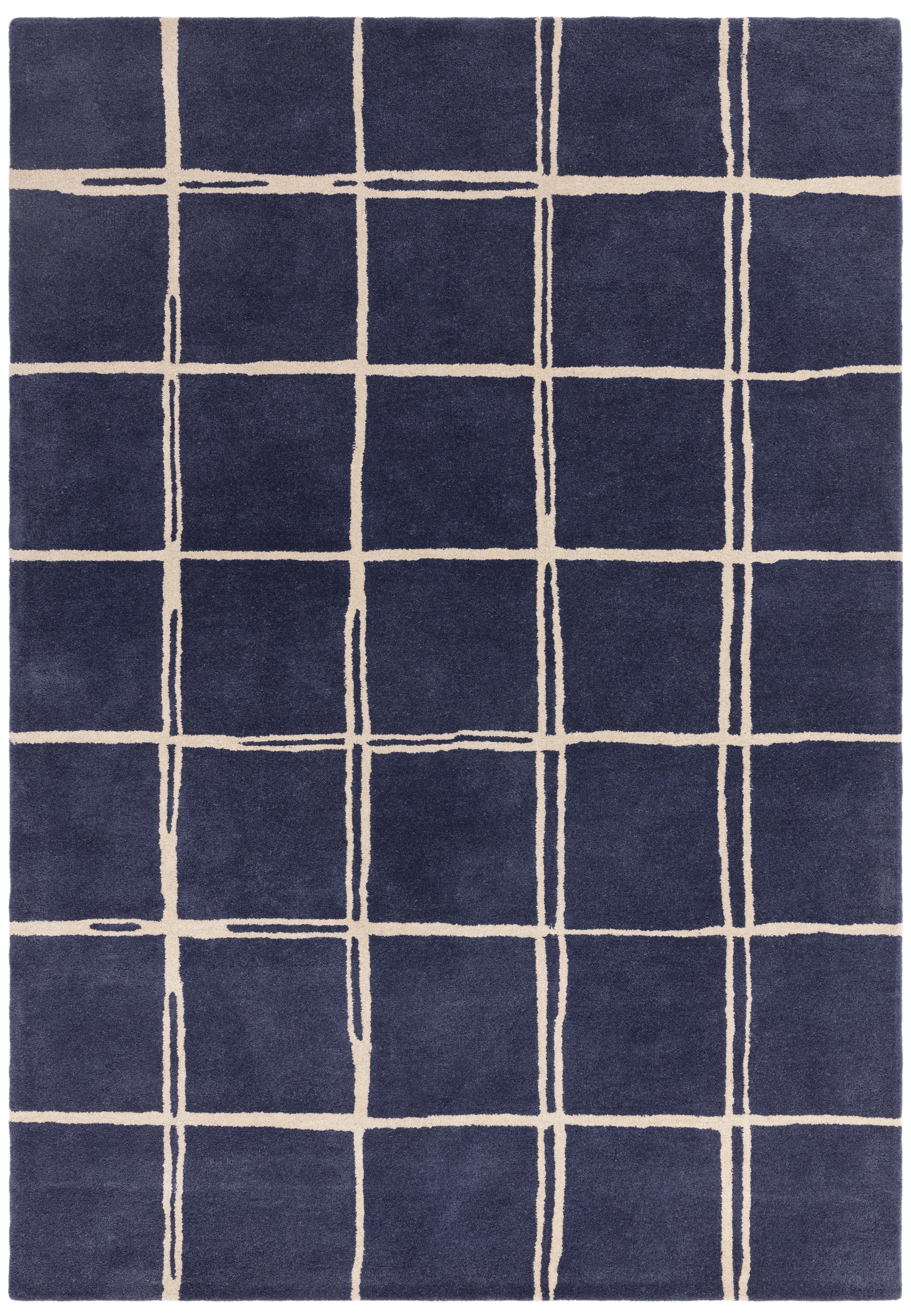 Contemporary Design Albany New Grid Marine Rug