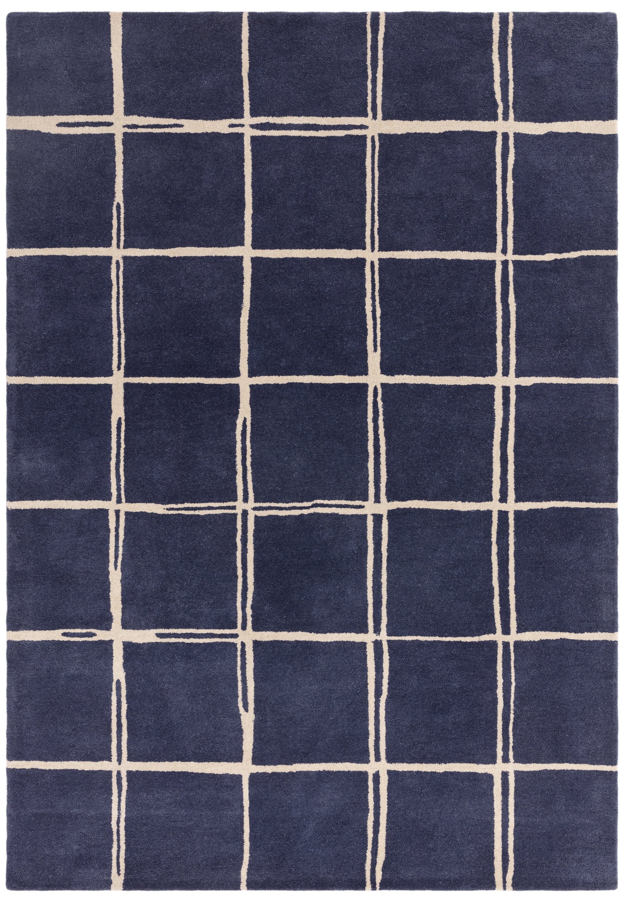 Contemporary Design Albany New Grid Marine Rug