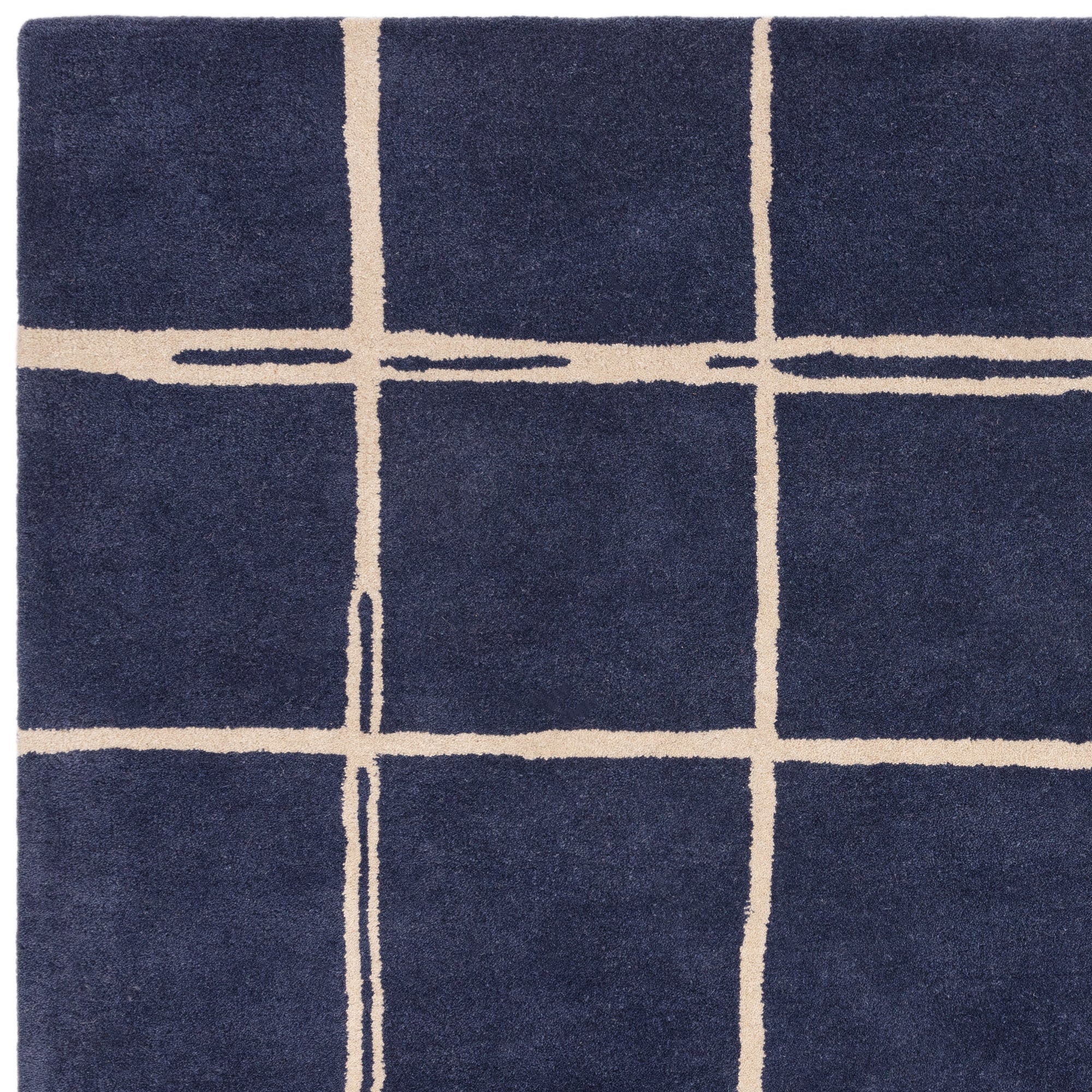 Contemporary Design Albany New Grid Marine Rug