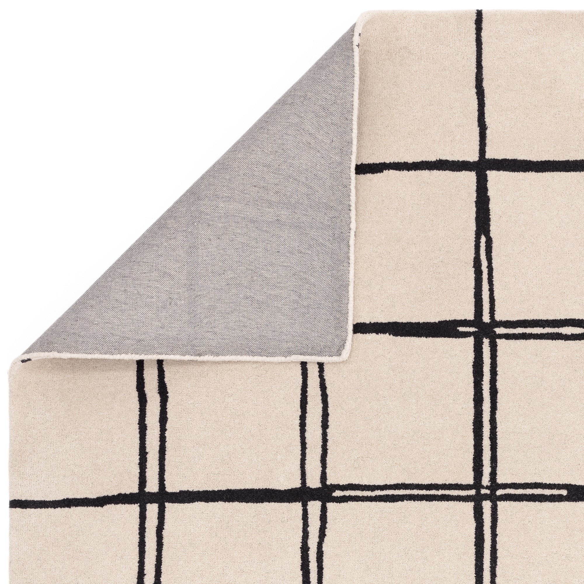Albany New Grid Monochrome Rug