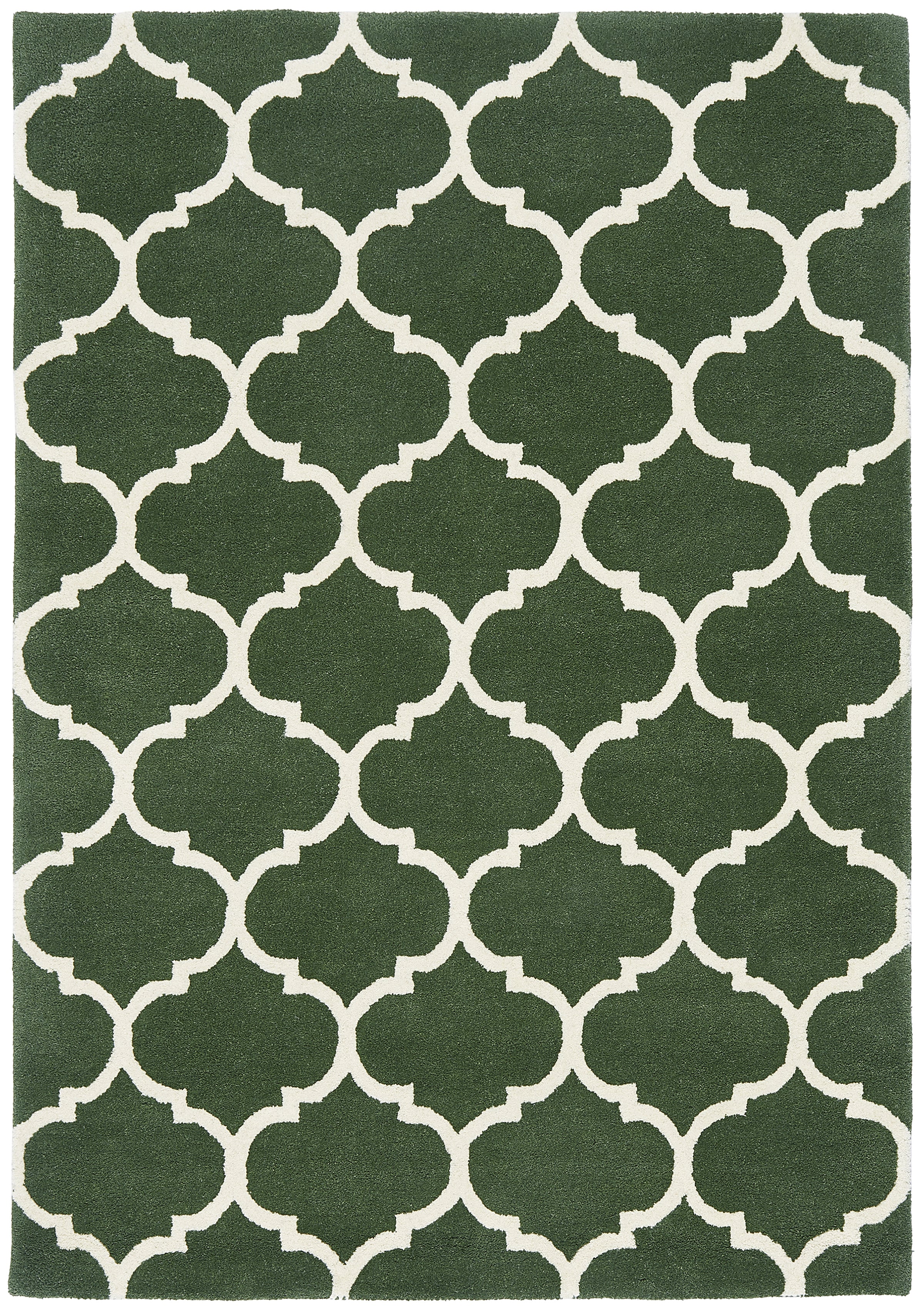 Albany Ogee Green Rug