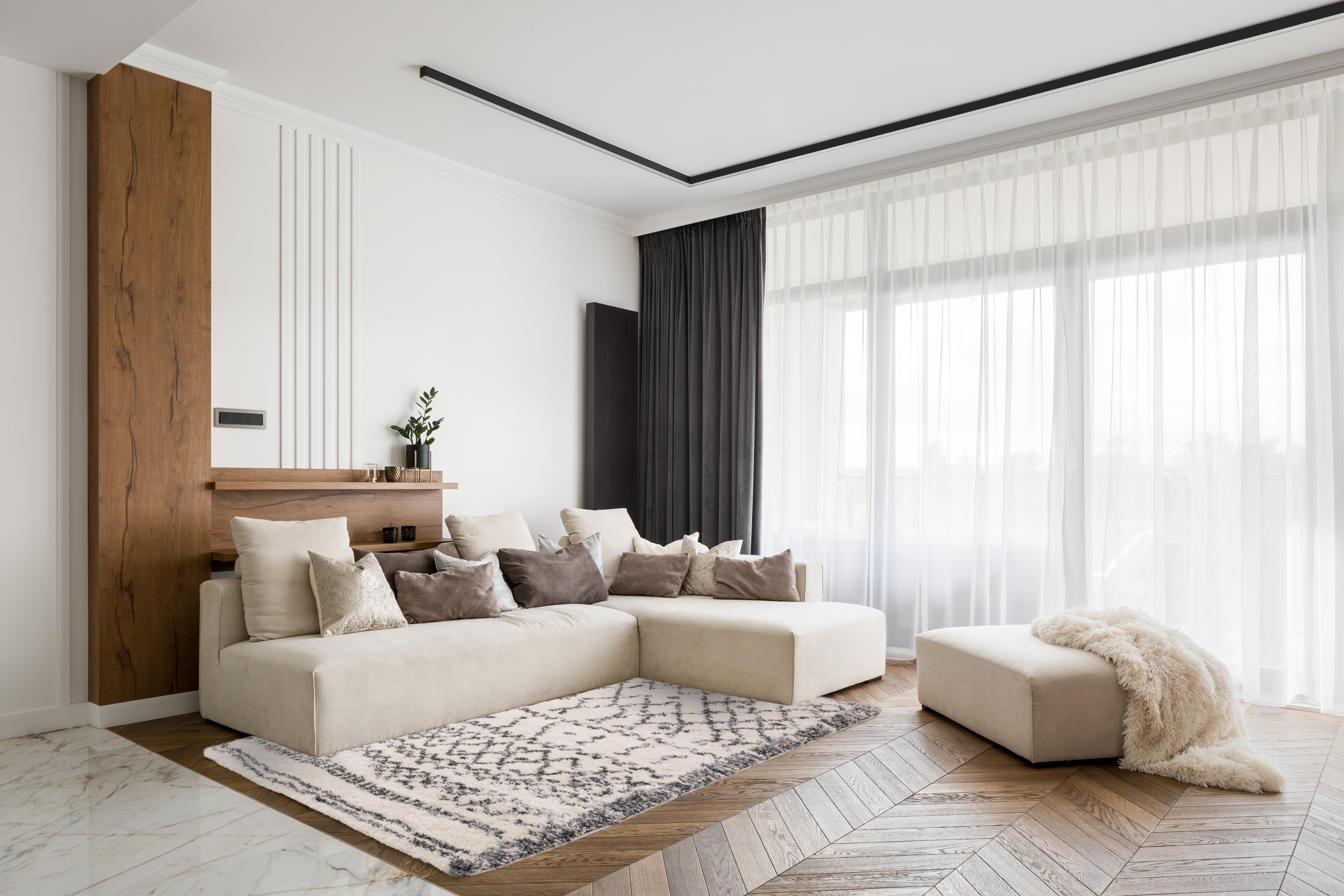 Alto AL04 Cream & Grey Rug