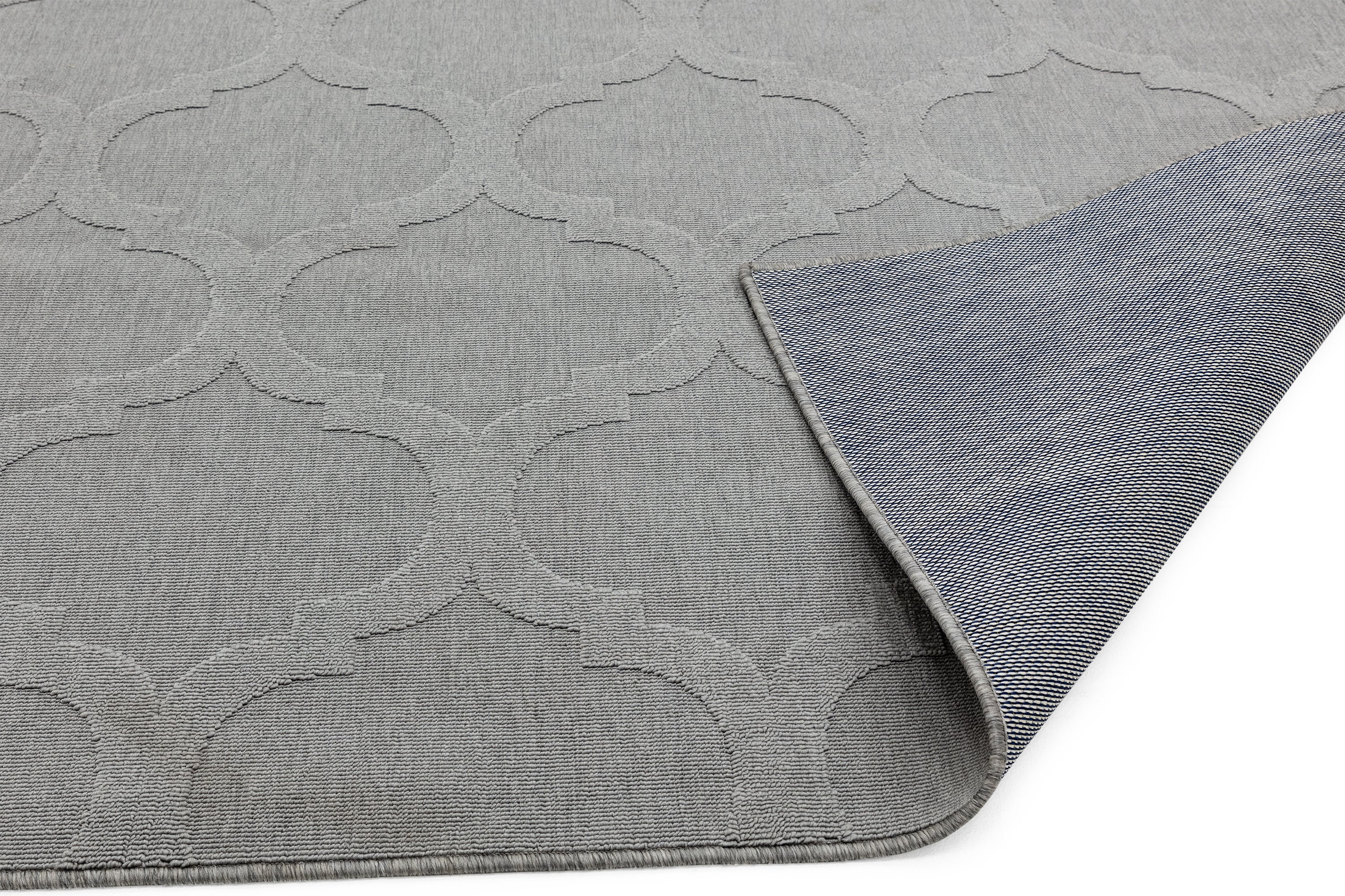 Antibes AN01 Grey Trellis Rug