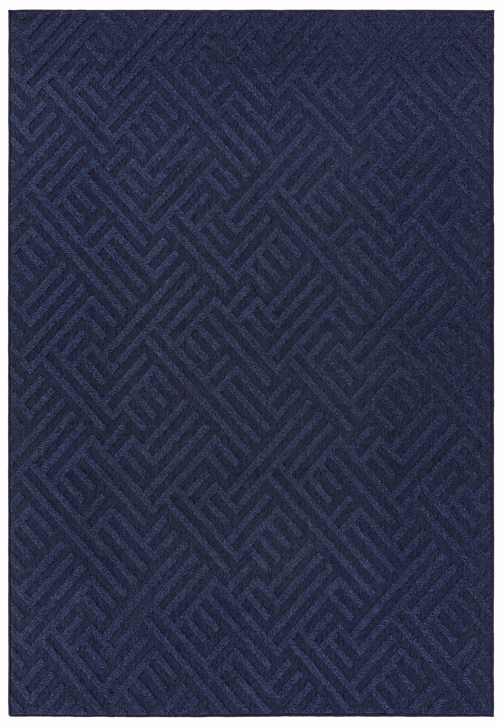 Antibes Anos Blue Linear Rug