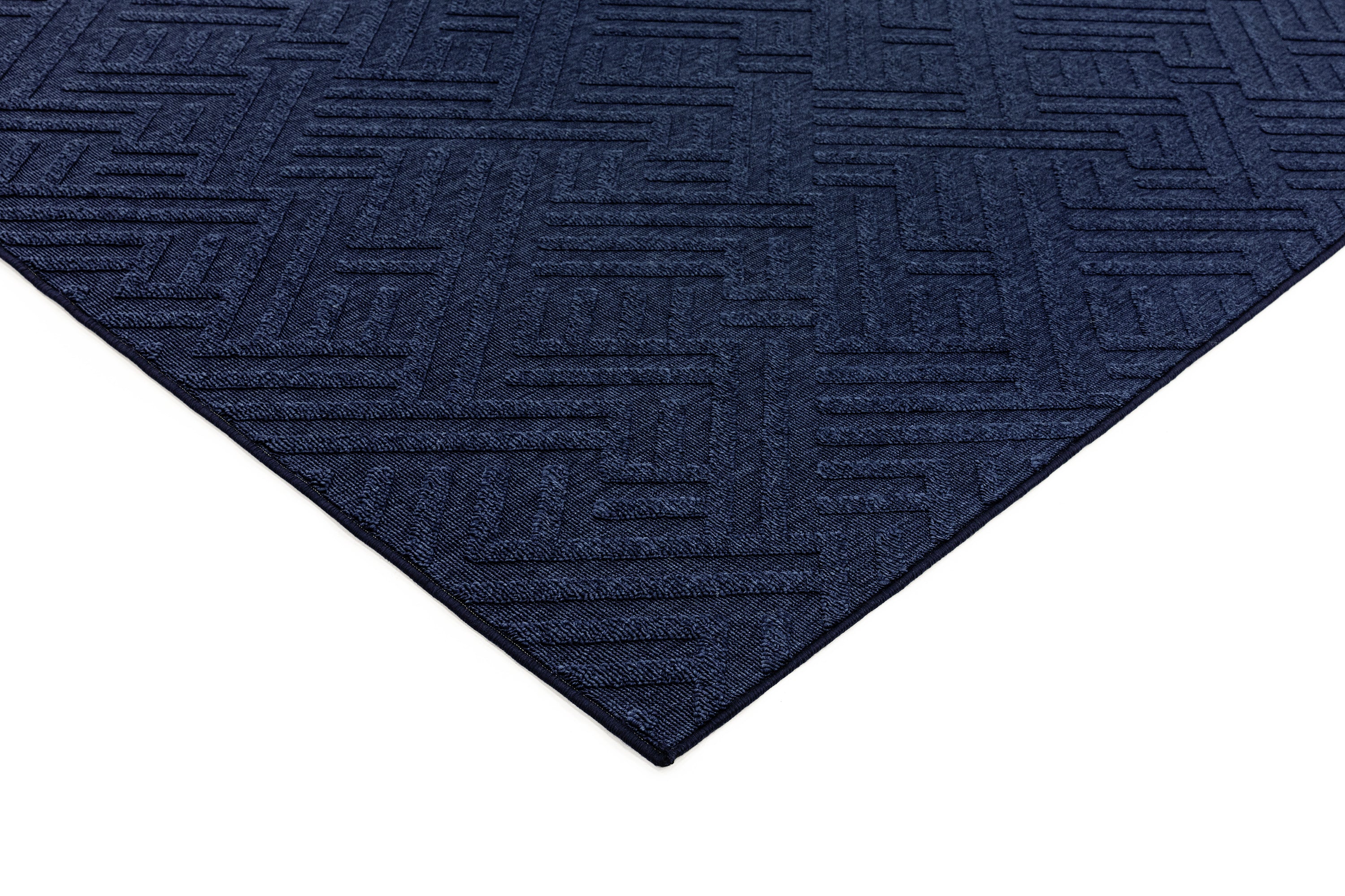 Antibes Anos Blue Linear Rug