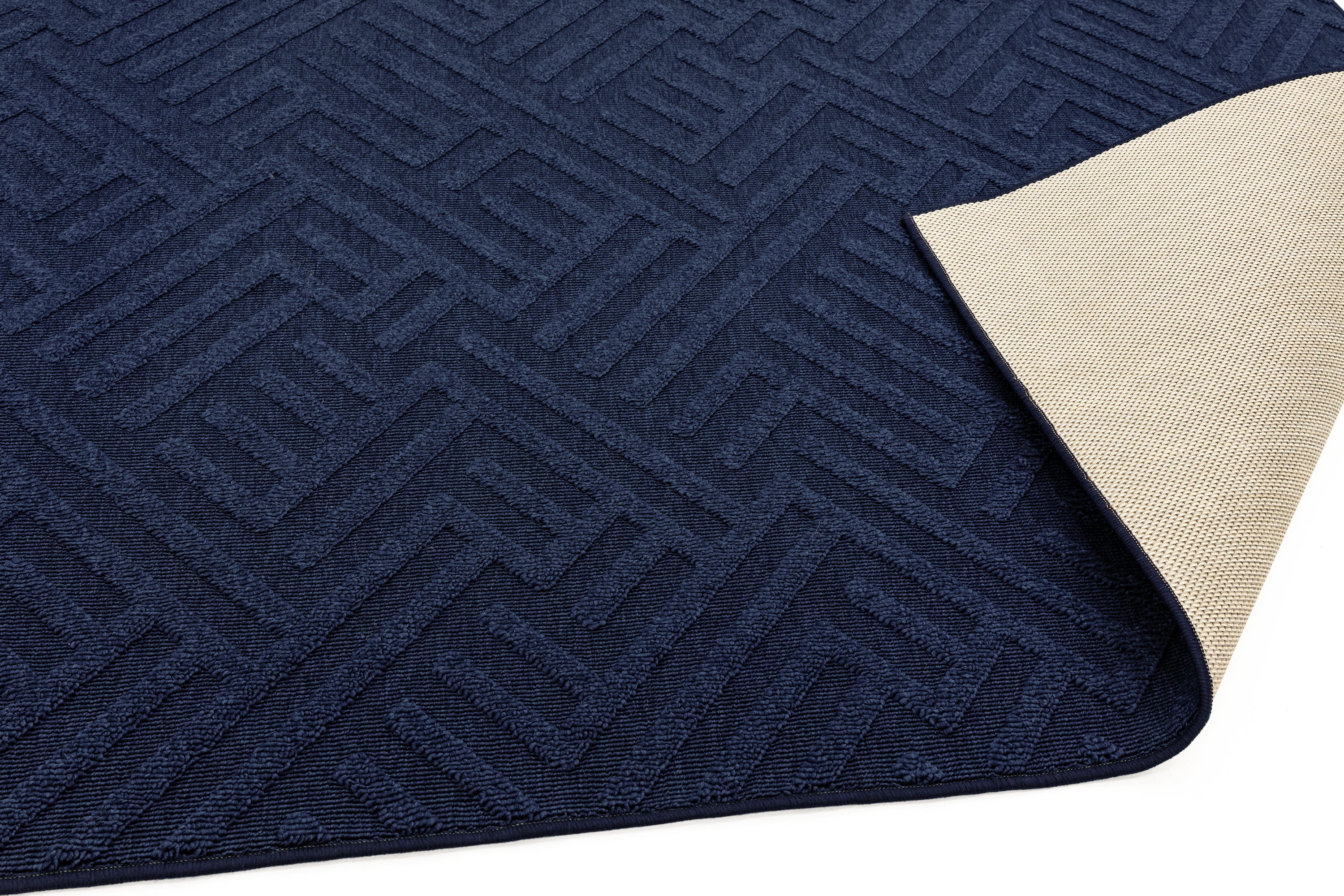Antibes Anos Blue Linear Rug