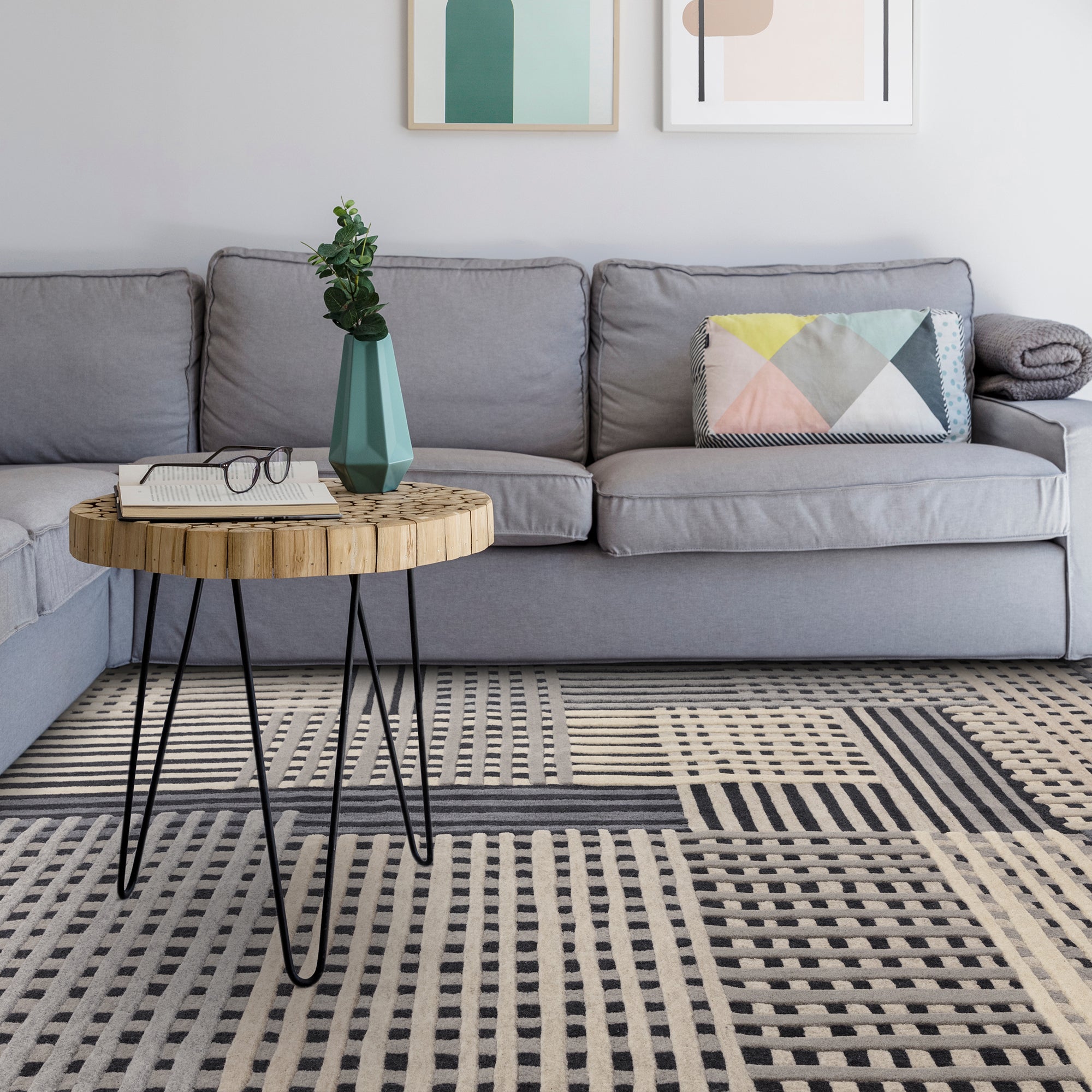 Aspect Grey Rug - Contemporary Design