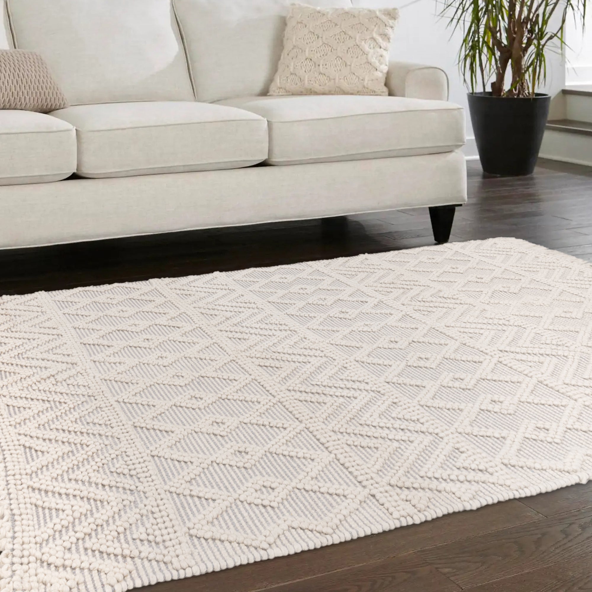 Boho Asra Grey Rug