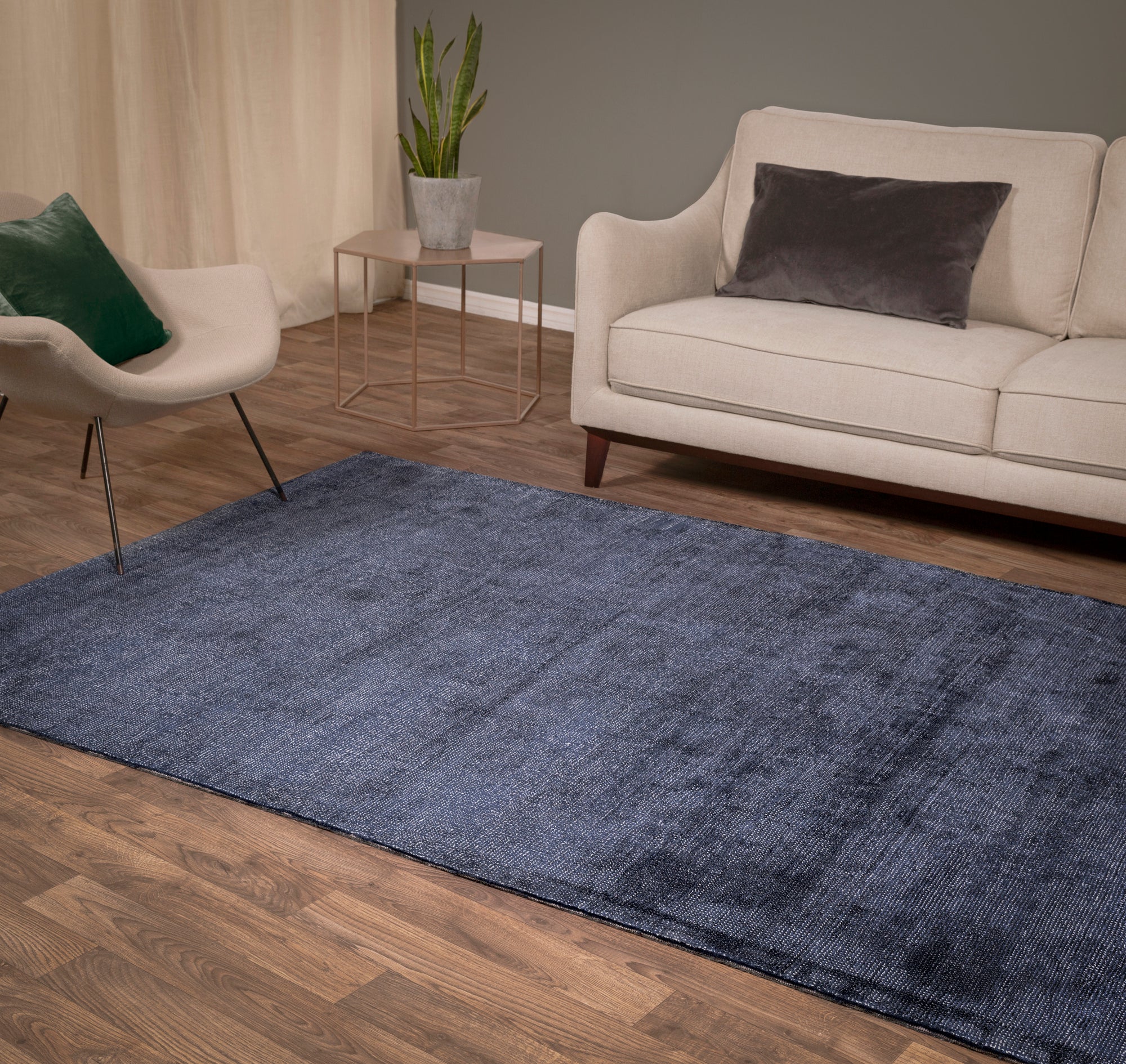 Aston Navy Rug