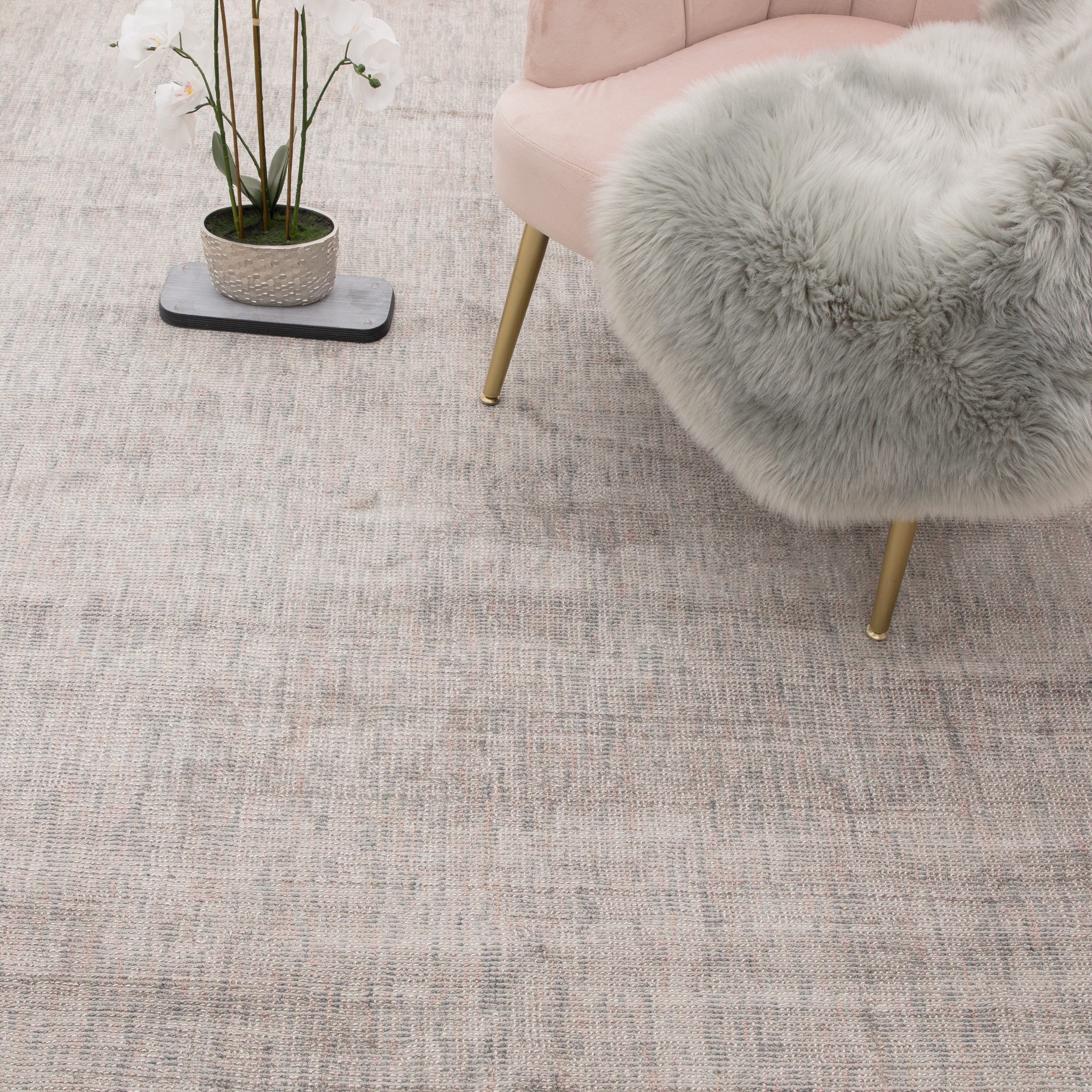 Aston Silver Rug