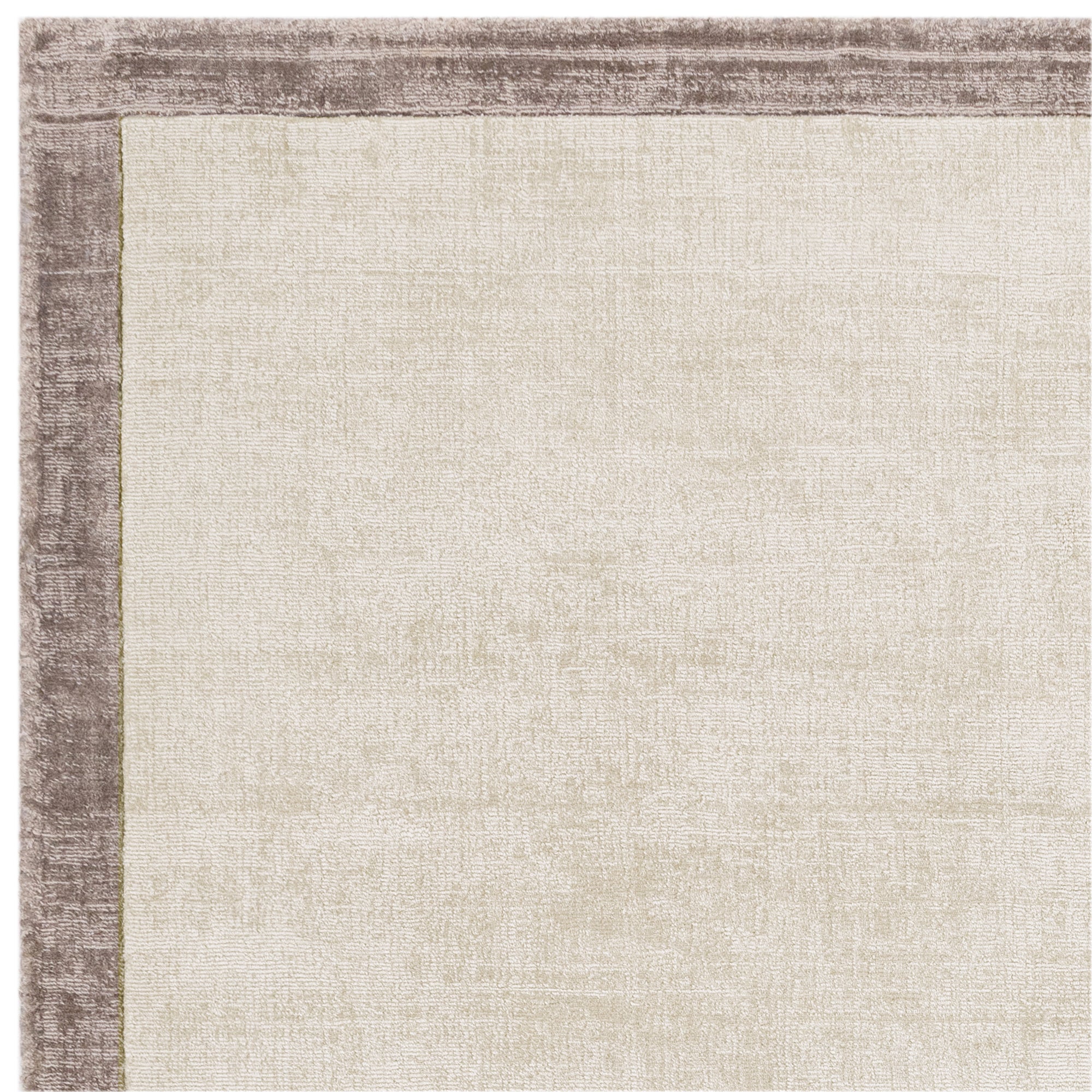 Blade Border Fine 07 Putty / Silver Rug