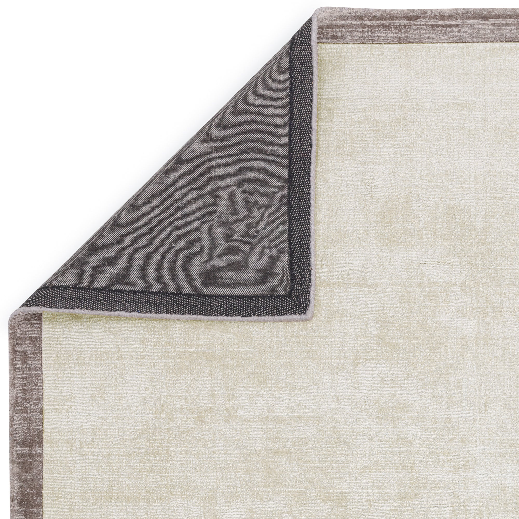 Blade Border Fine 07 Putty / Silver Rug