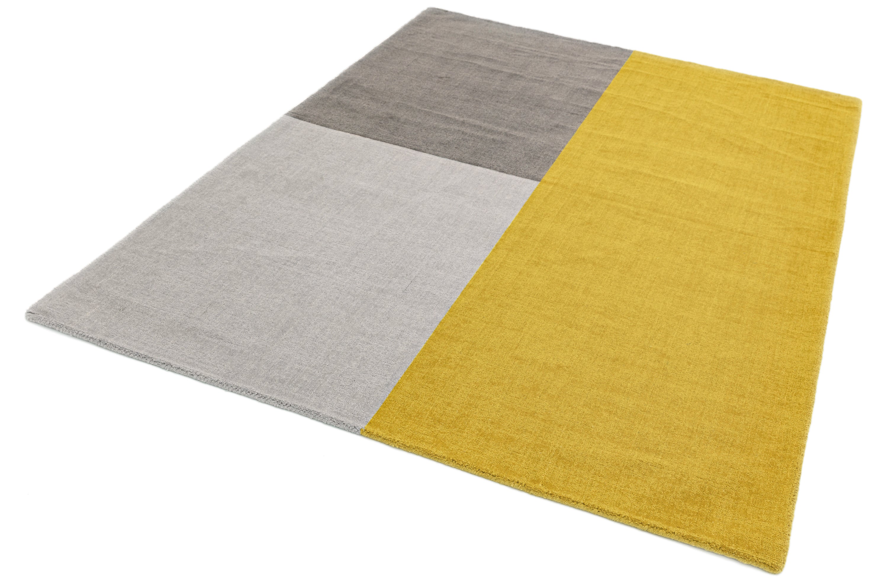Contemporary Design Blox Mustard Rug