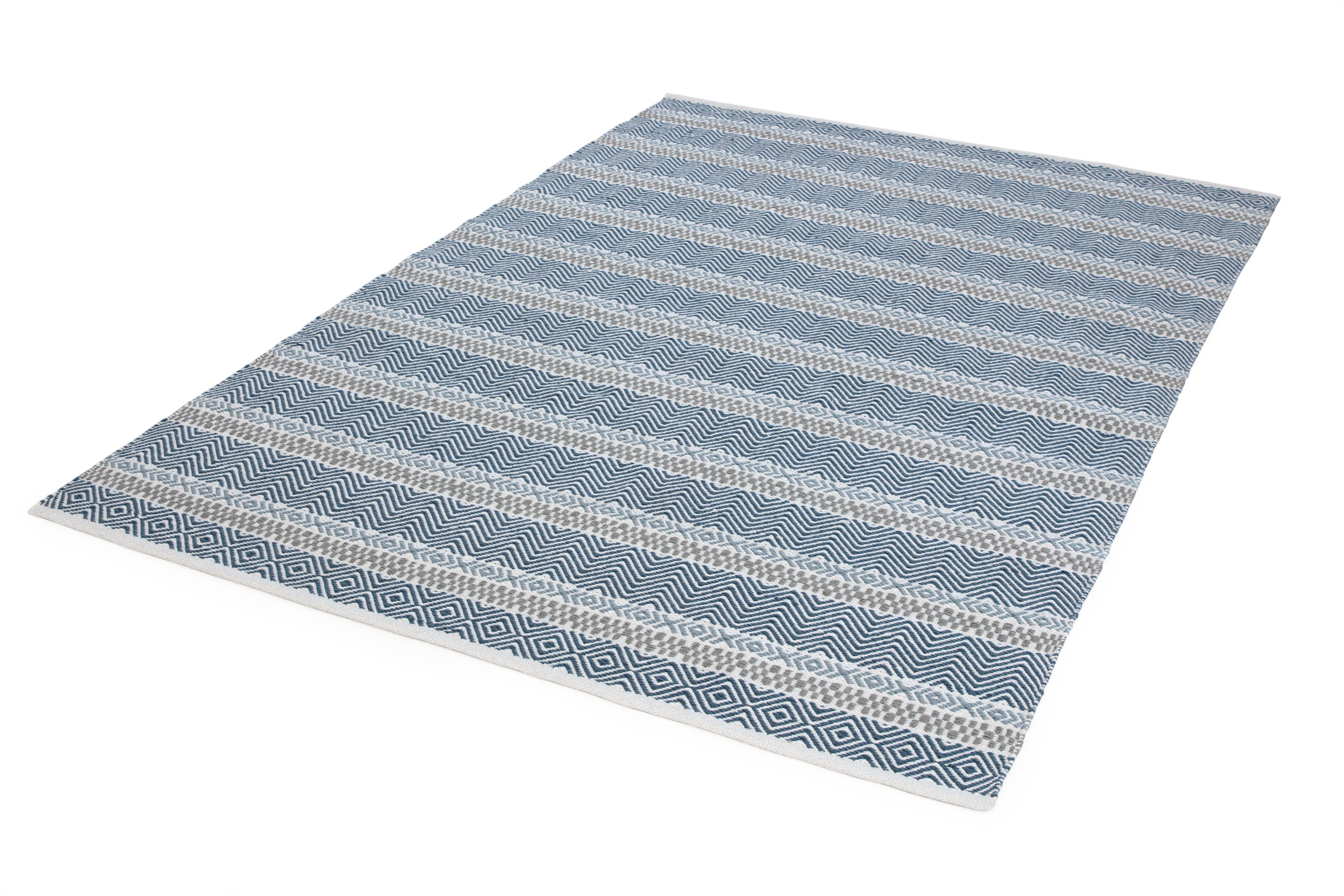 Boardwalk Blue Multi Rug