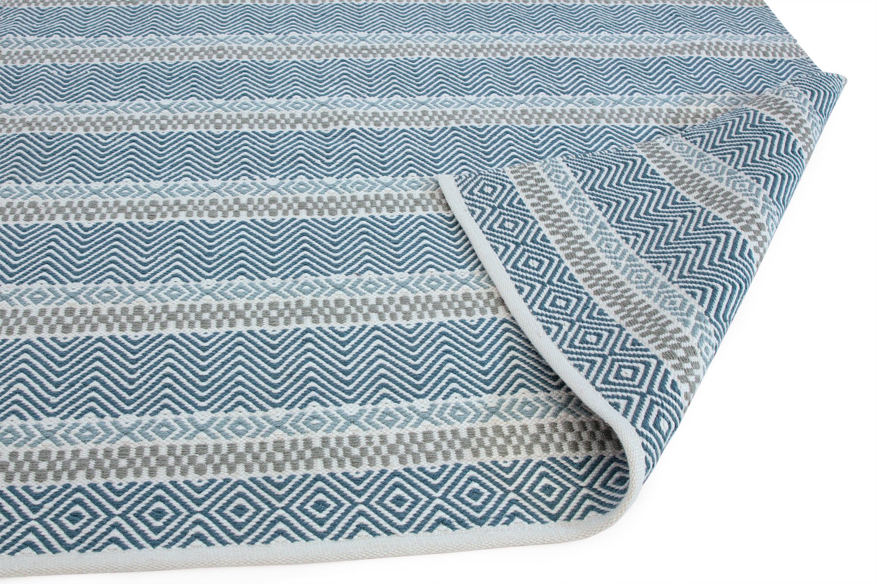 Boardwalk Blue Multi Rug
