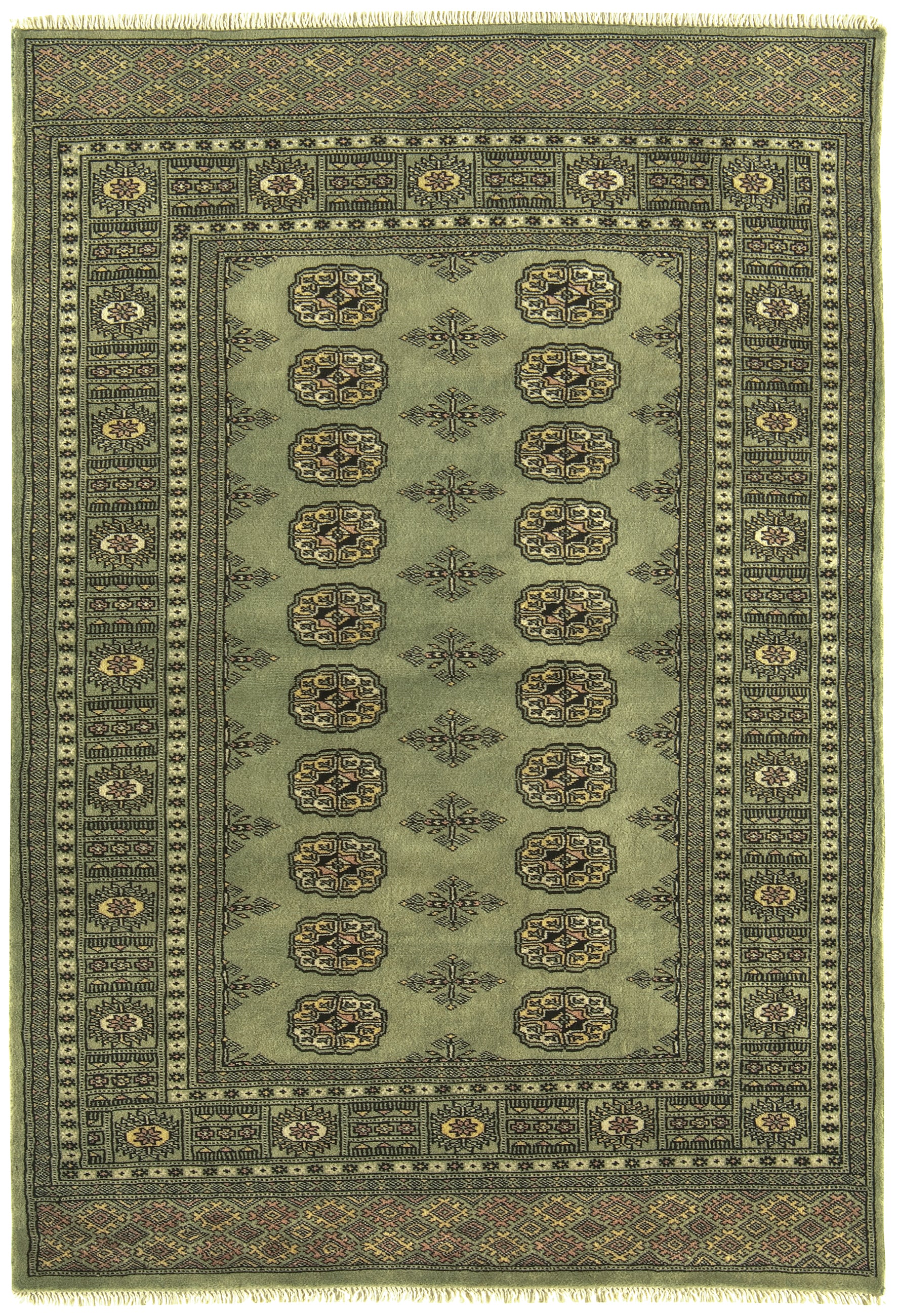 Bokhara Green Rug