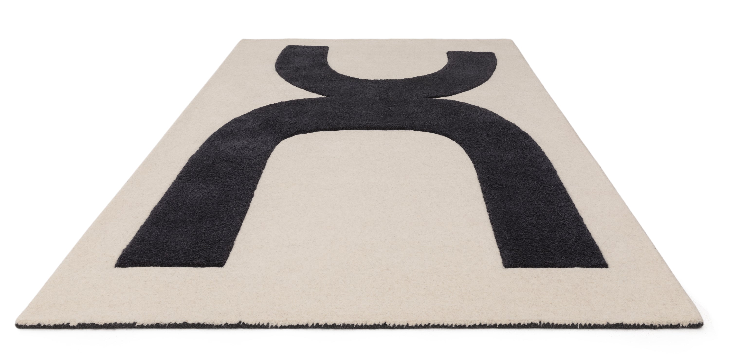 Contemporary Design Canvas Balance Rug