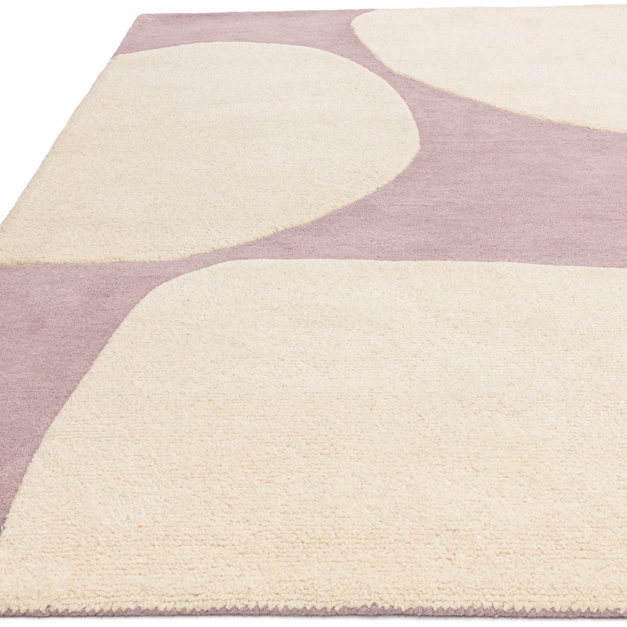 Contemporary Design Canvas Pebble Rug