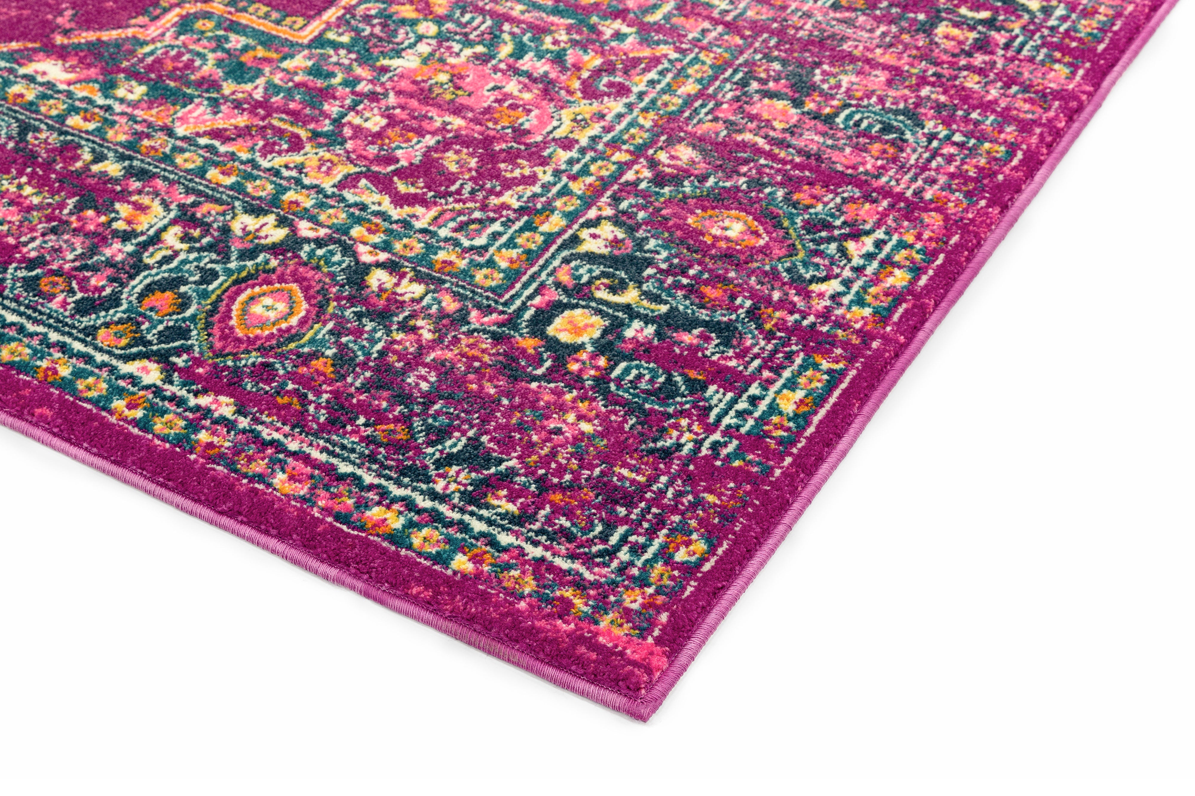 Colt CL04 Medallion Fuschia Rug