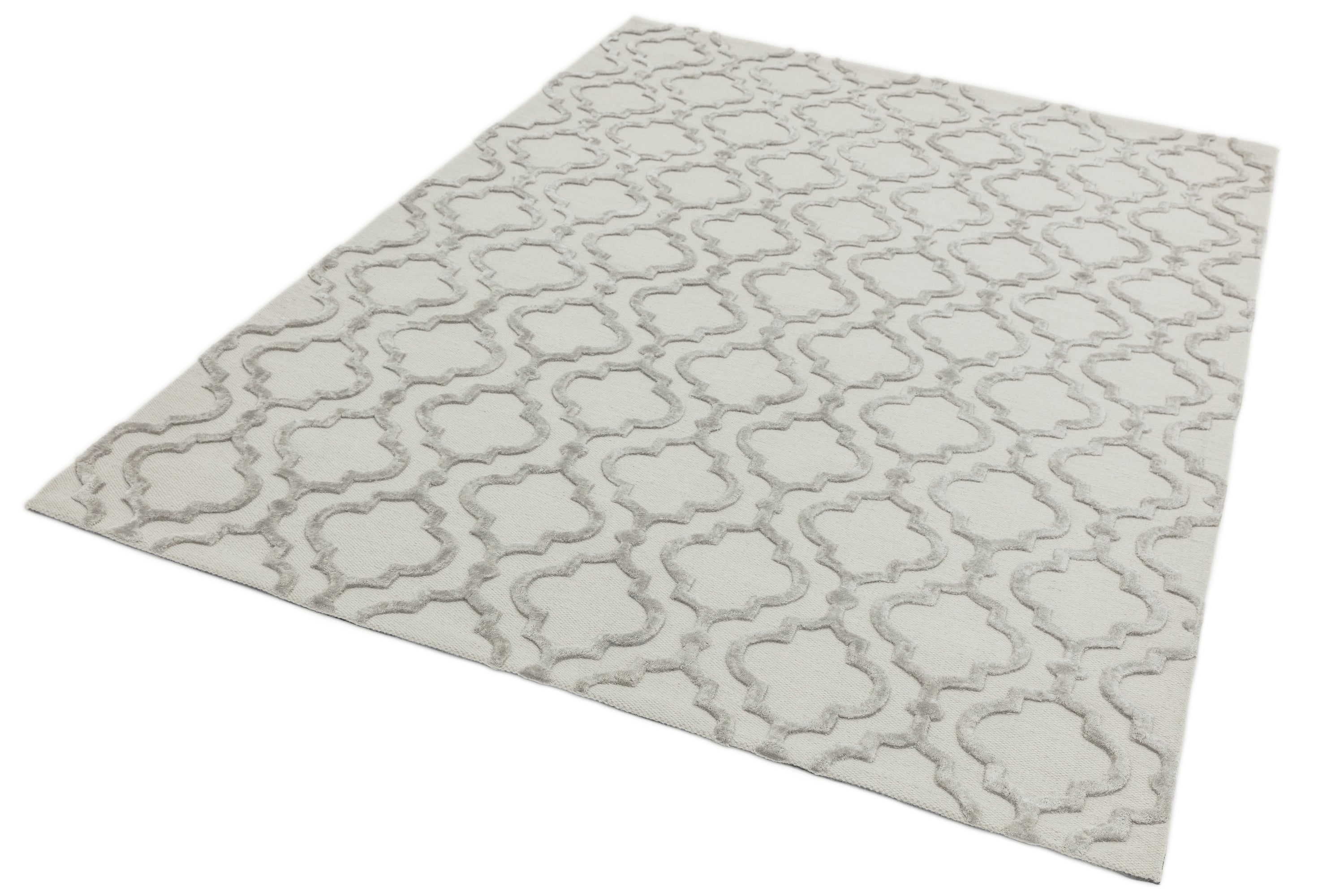 Contemporary Design Dixon Ogee Grey Rug