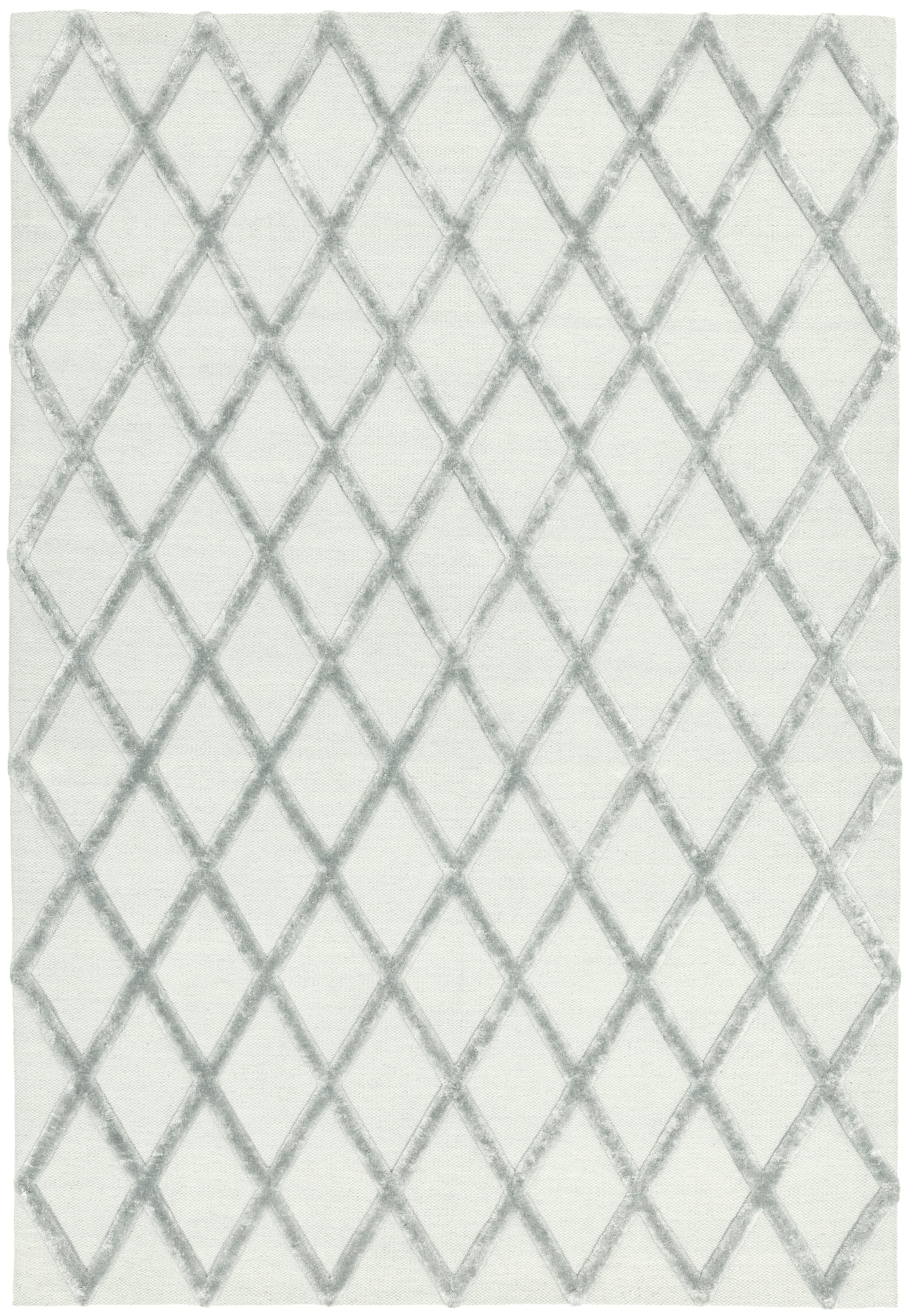 Contemporary Design Dixon Silver Diamond rug