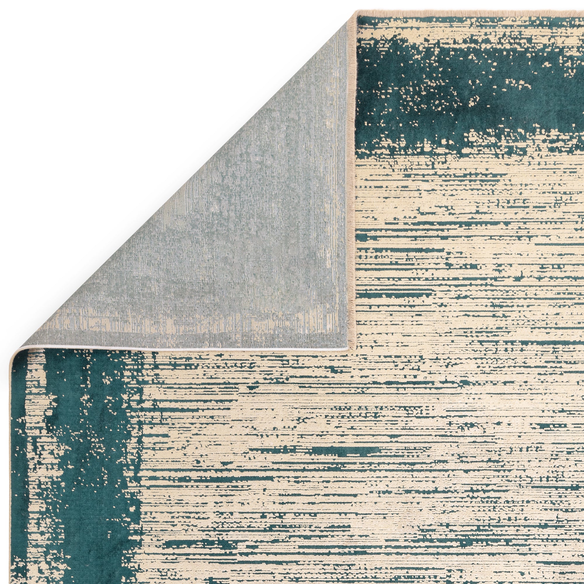 Contemporary Design Elodie Emerald/Gold Rug