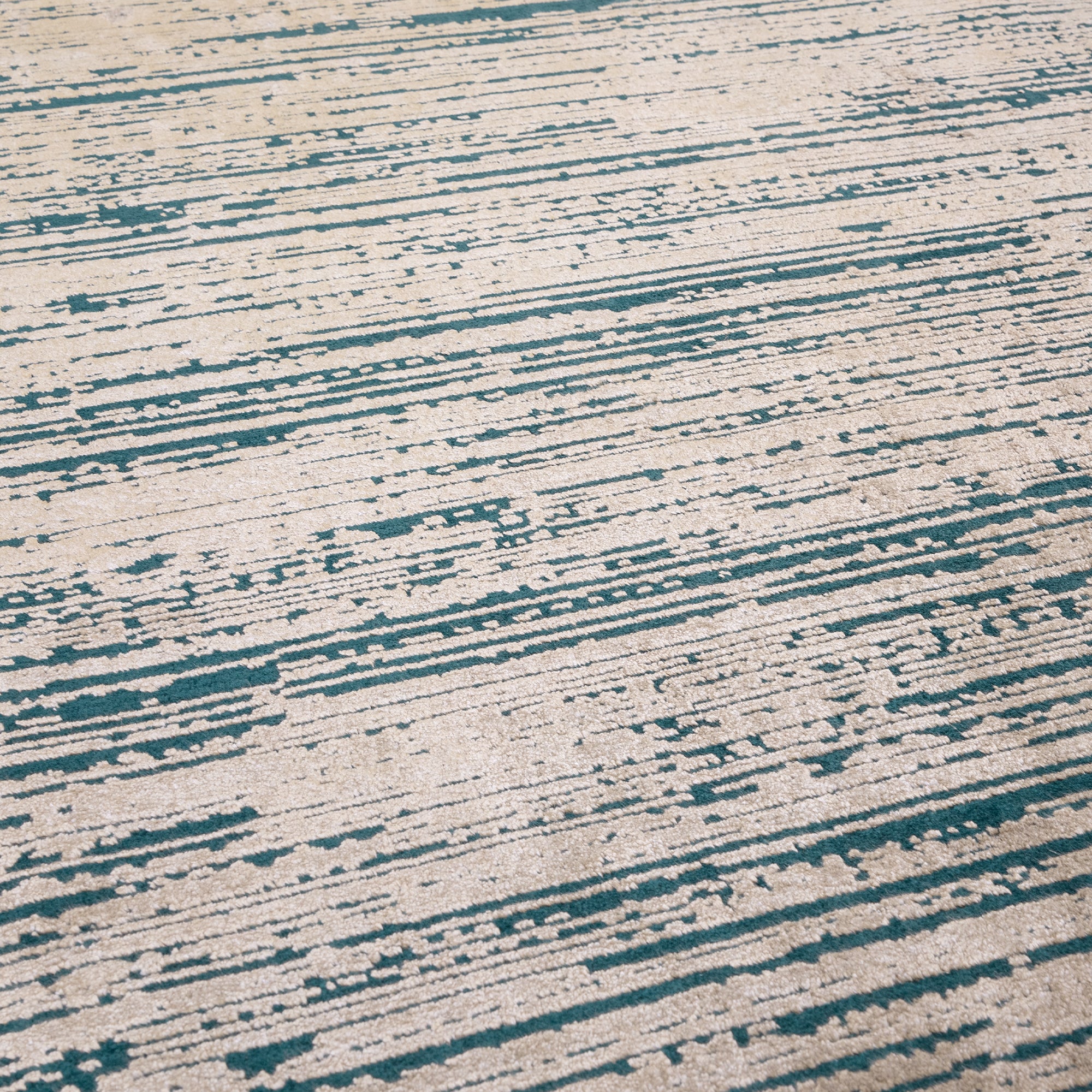 Contemporary Design Elodie Emerald/Gold Rug