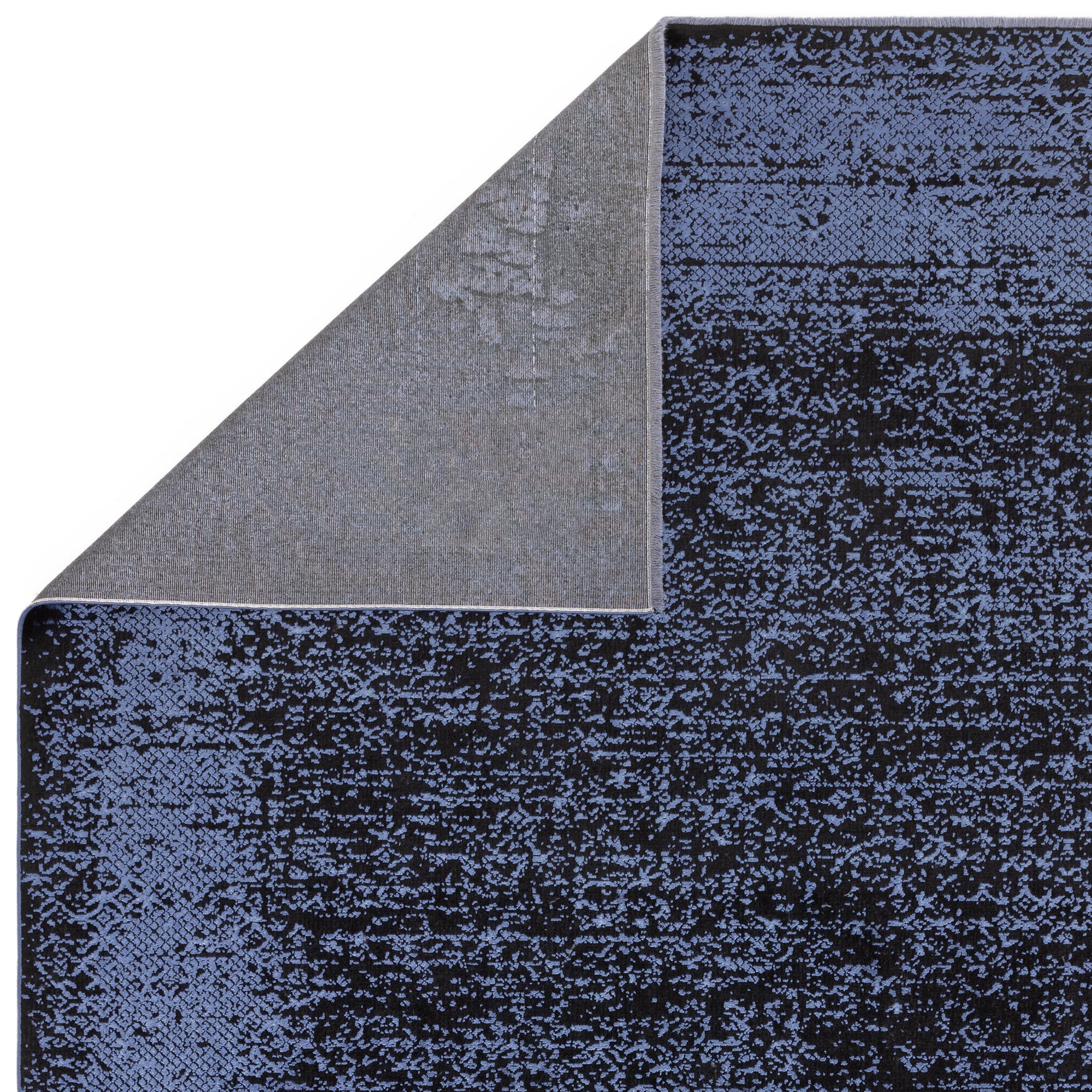 Contemporary Design Elodie Indigo/Black Rug