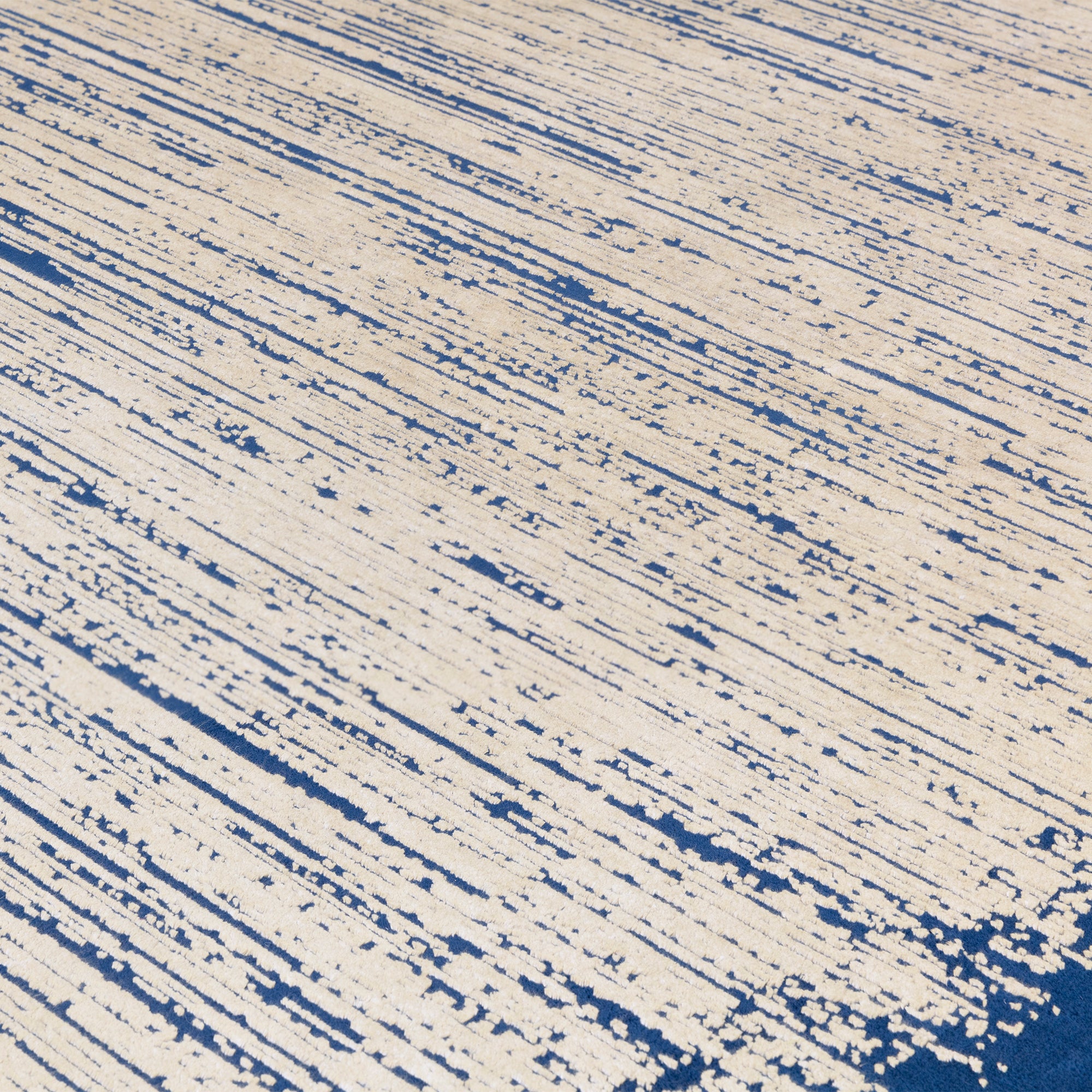 Contemporary Design Elodie Twilight/Gold Blue Rug