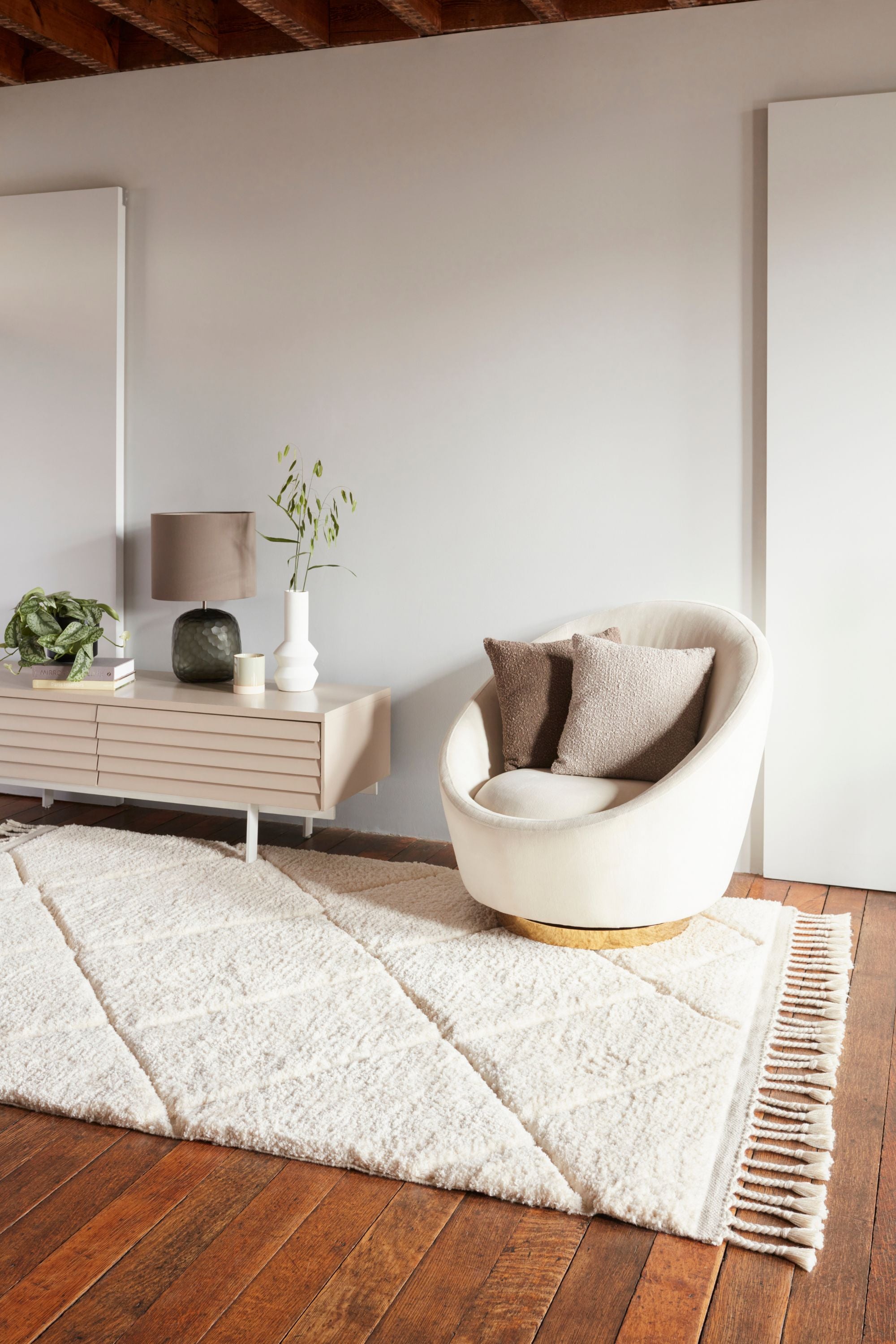 Boho Fes White01 Rug