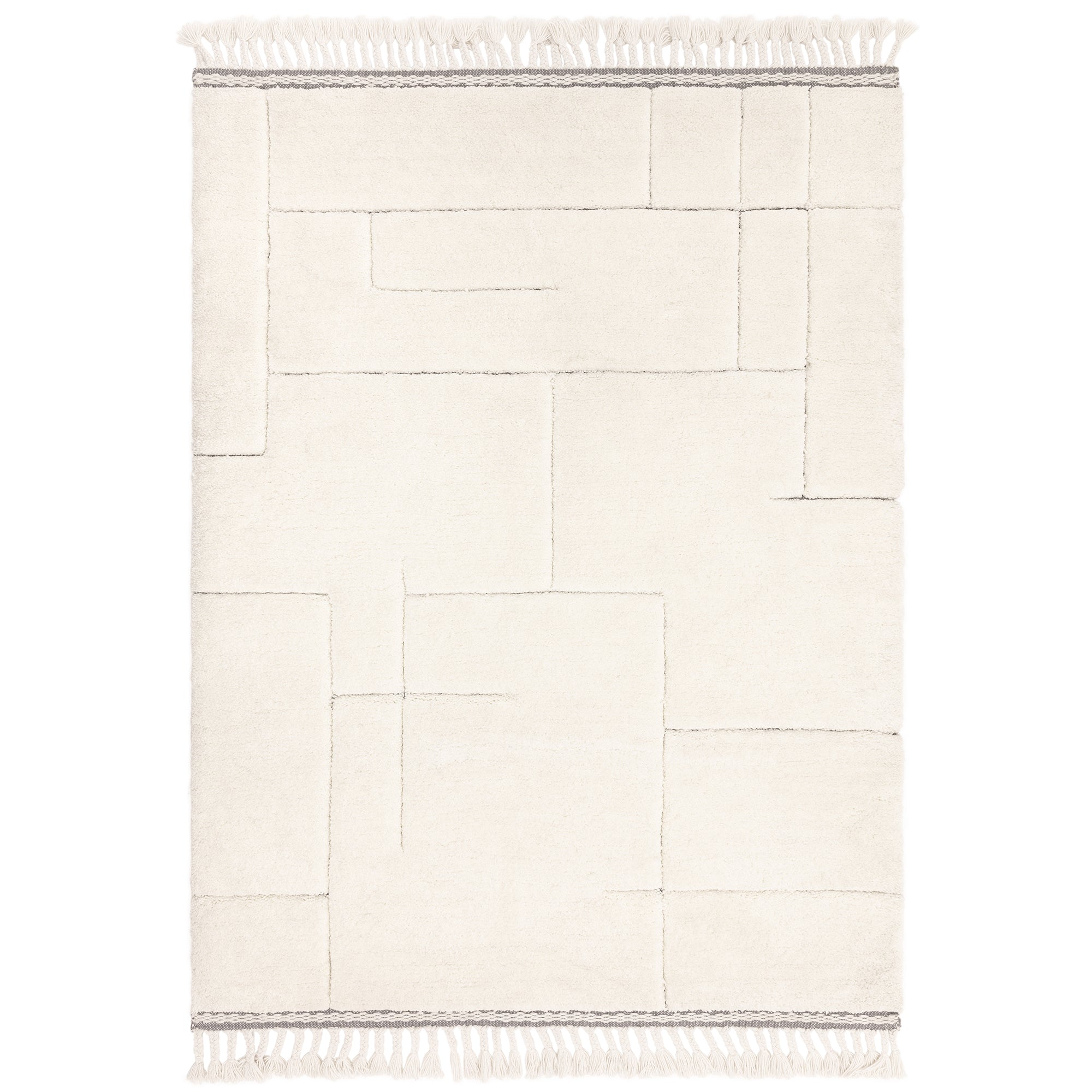 Boho Fes White02 Rug