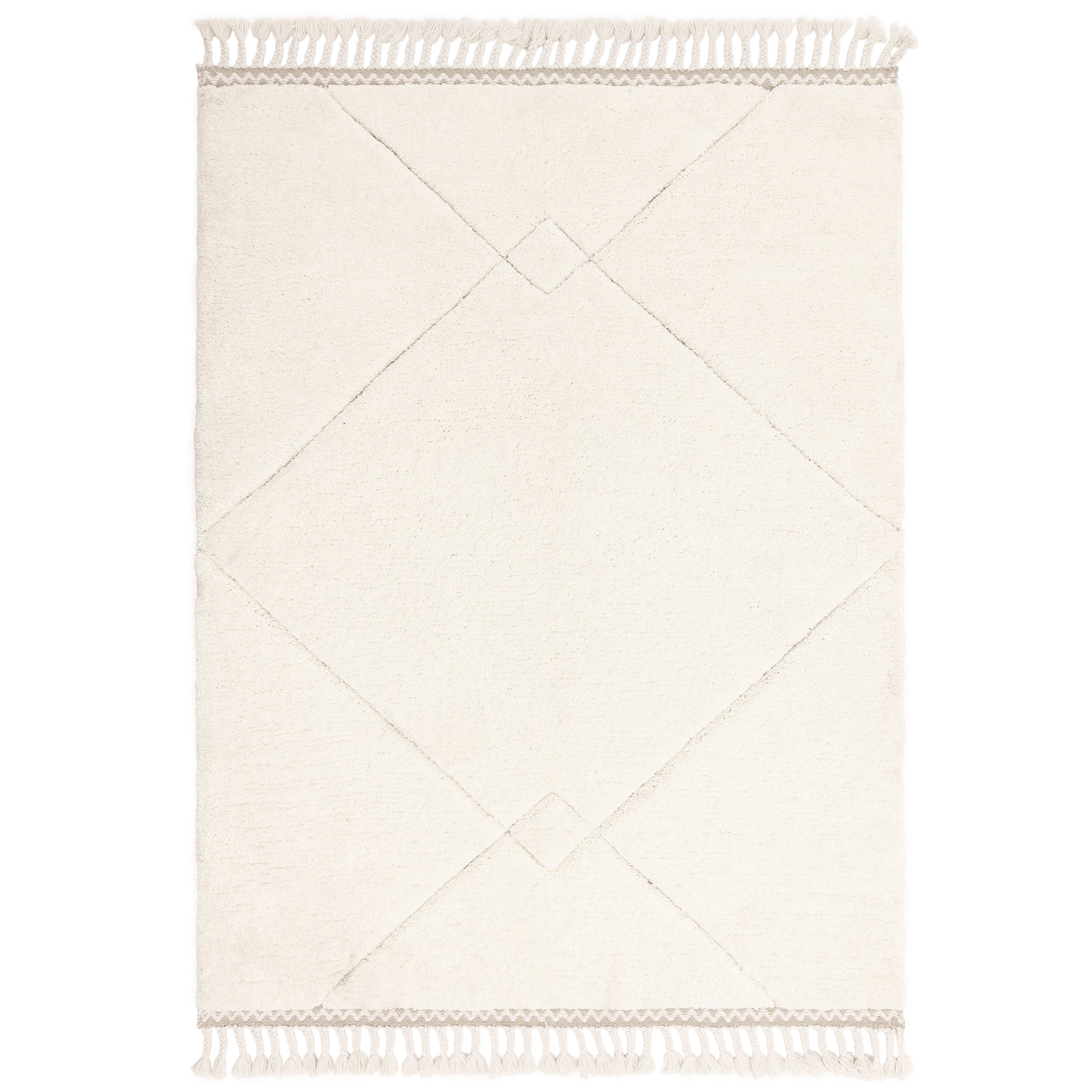 Boho Fes White03 Rug