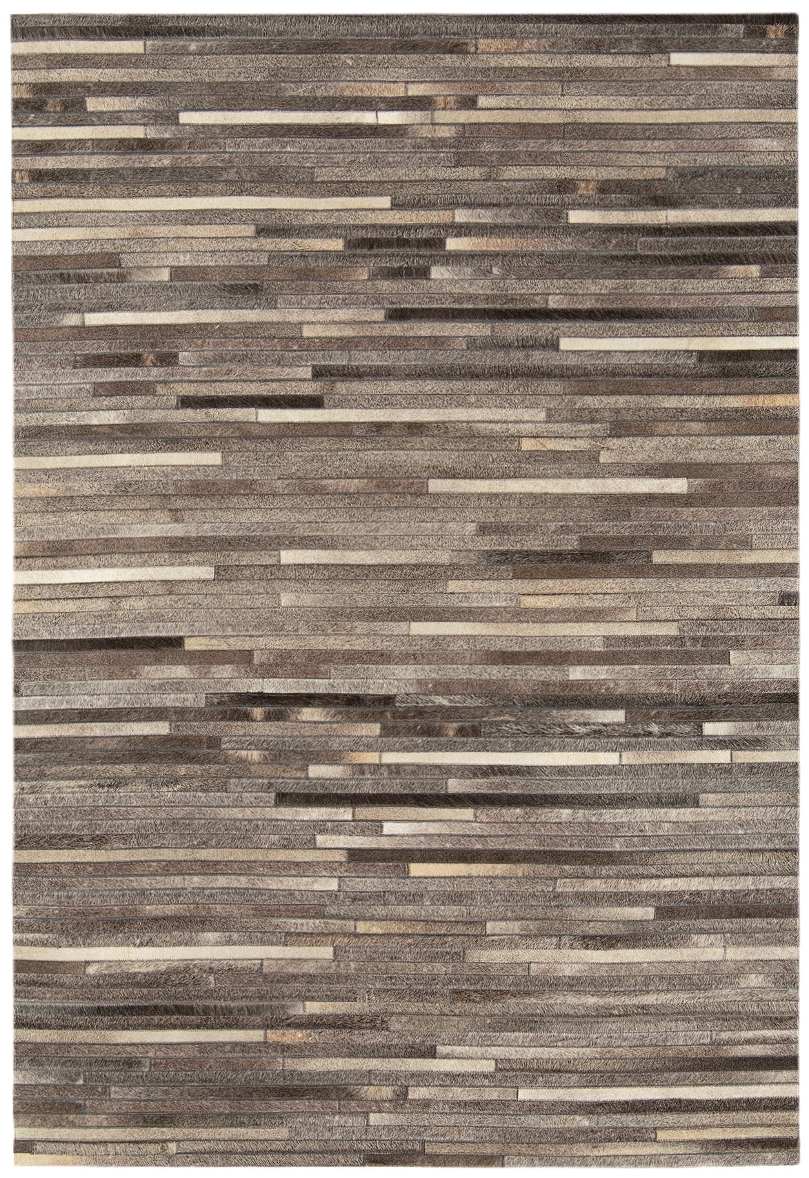 Gaucho Dark Grey Stripe Rug