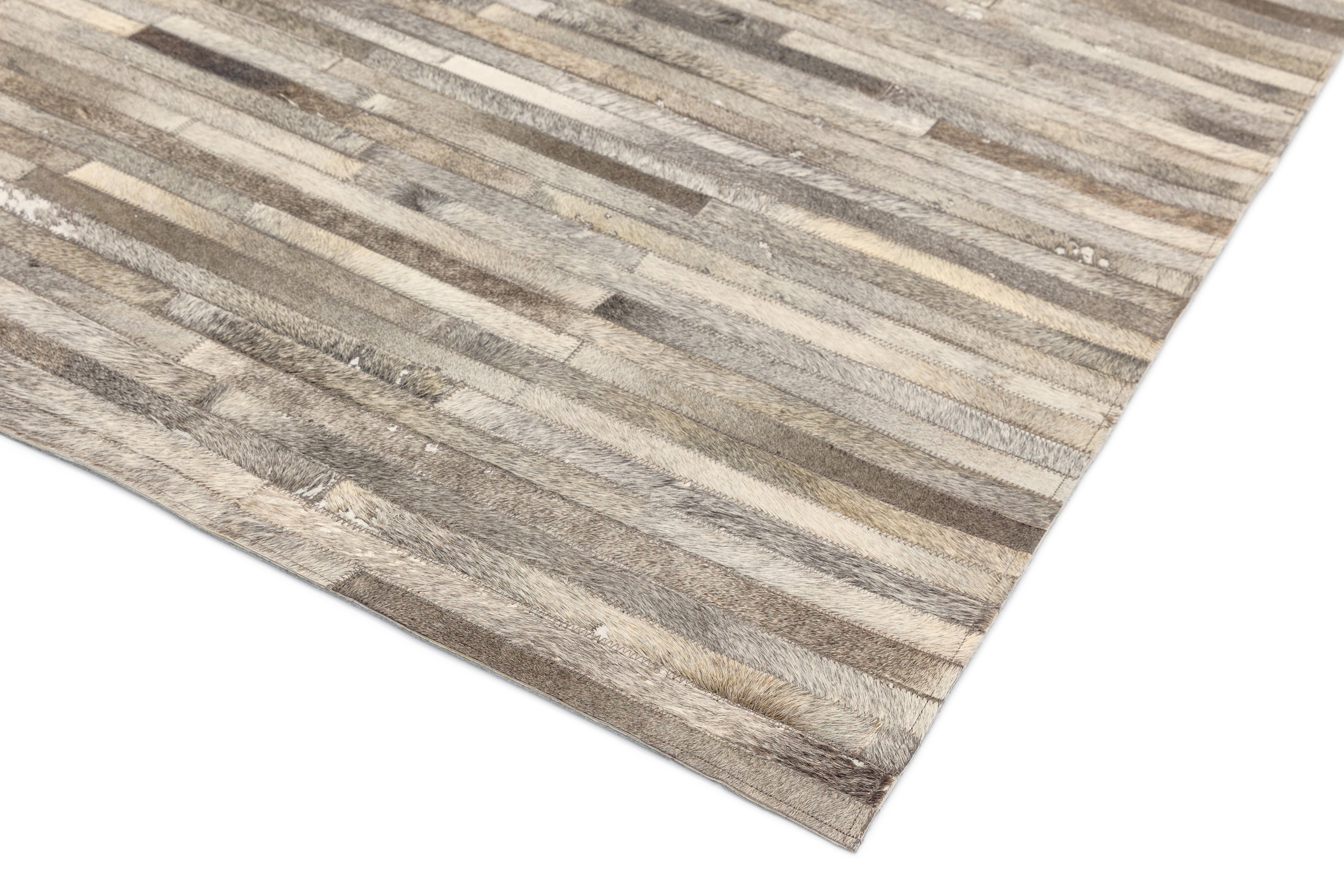 Gaucho Light Grey Stripe Rug
