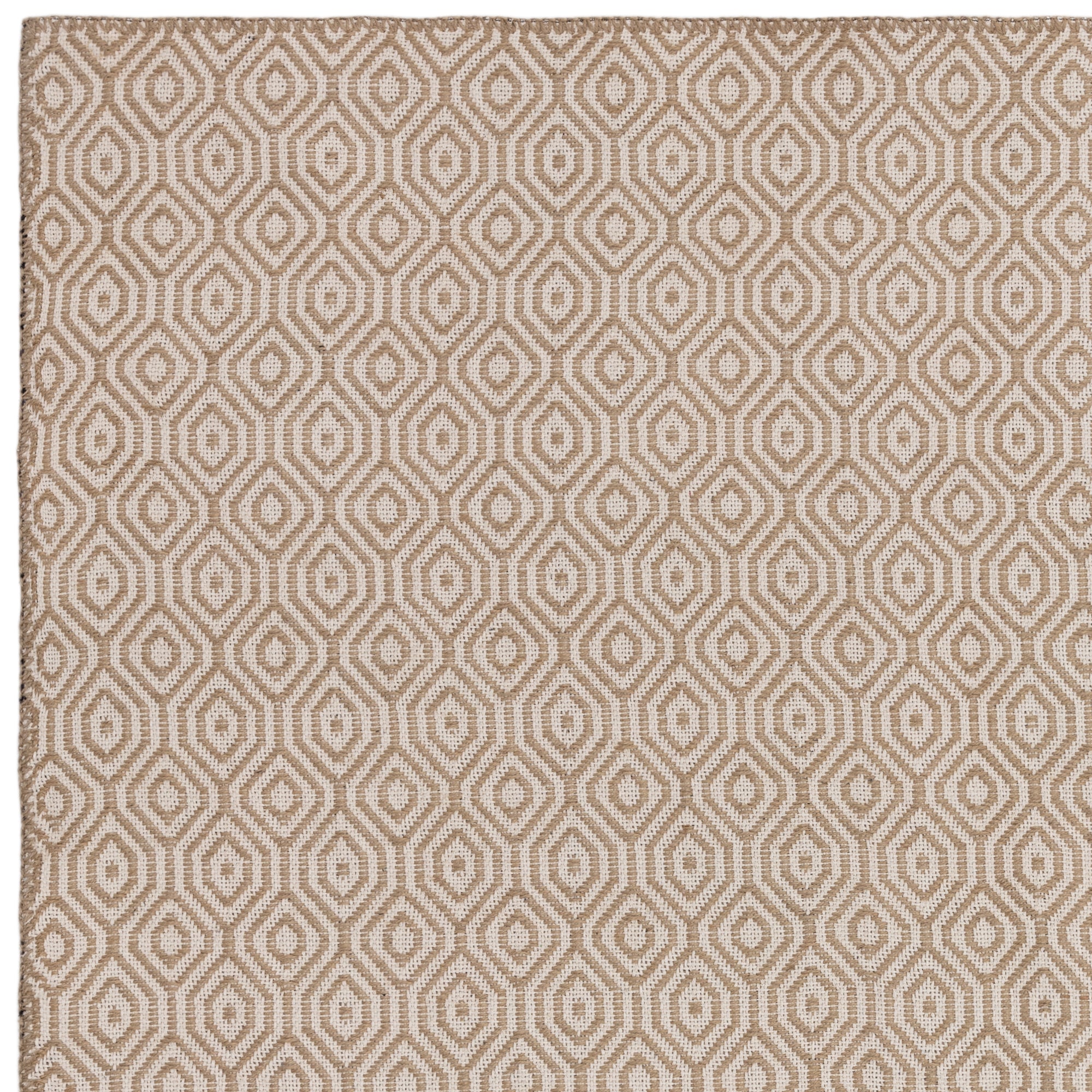 Global Cream Mosaic Rug