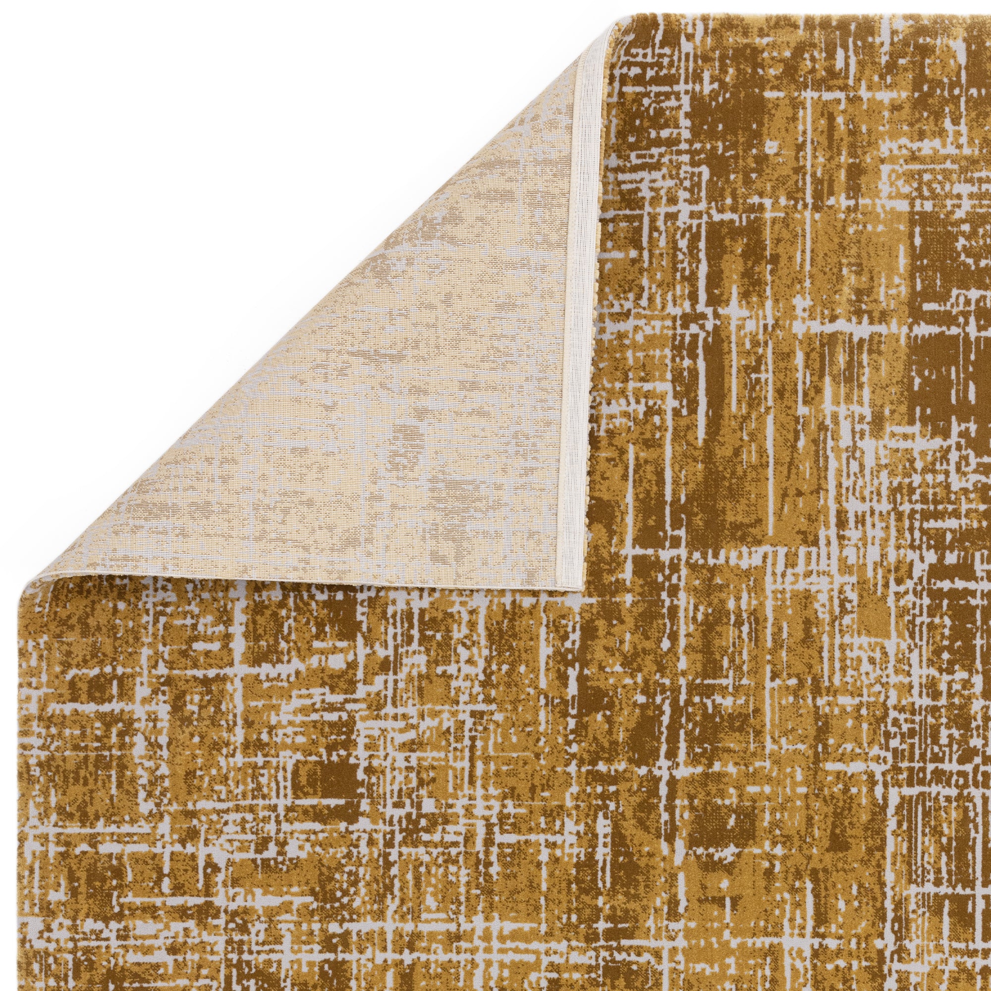 Kuza Abstract Gold* Rug