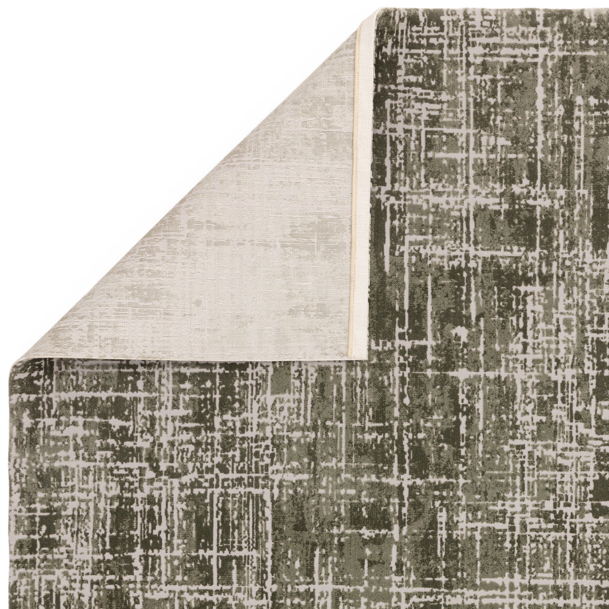 Kuza Abstract Green* Rug