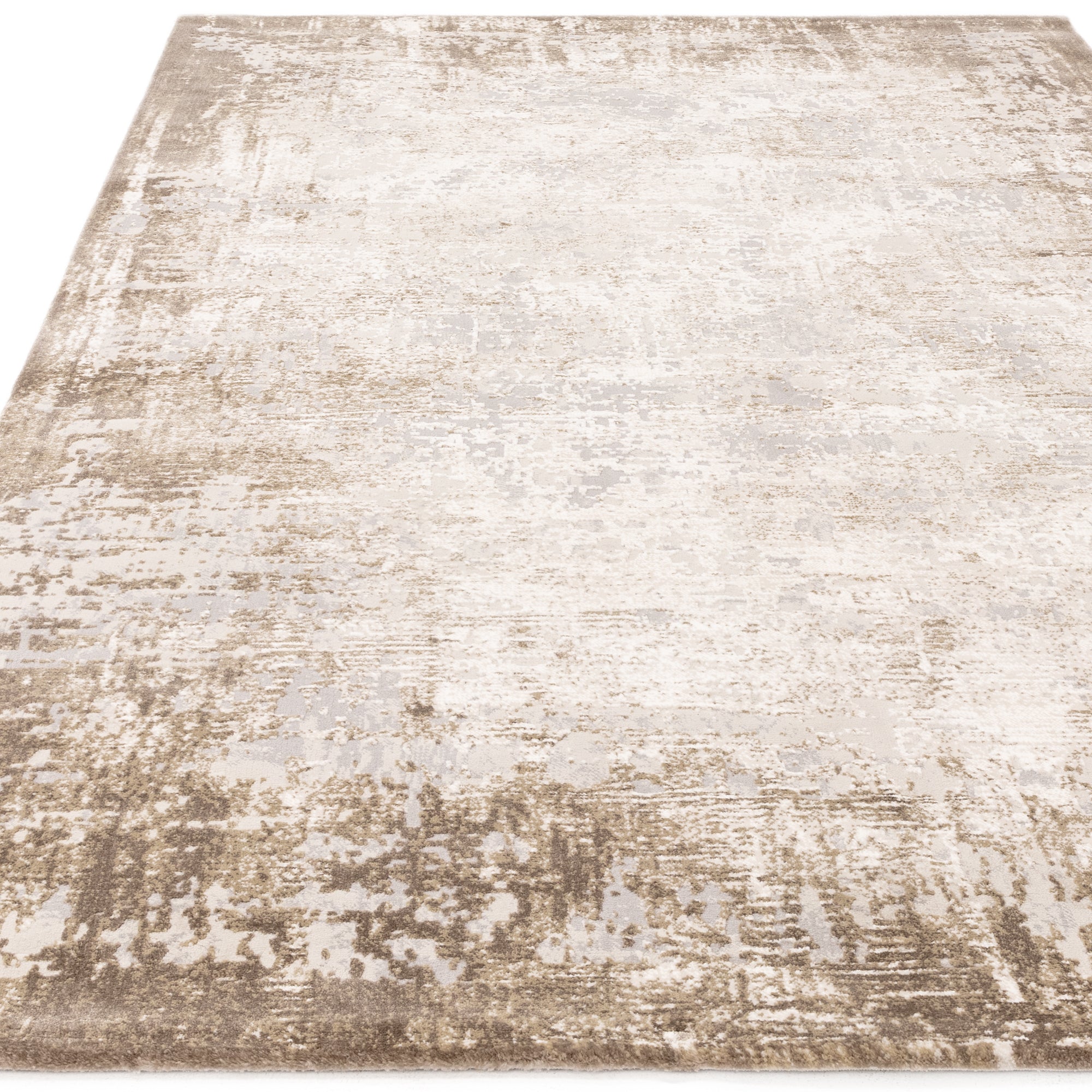 Kuza Border Beige* Rug