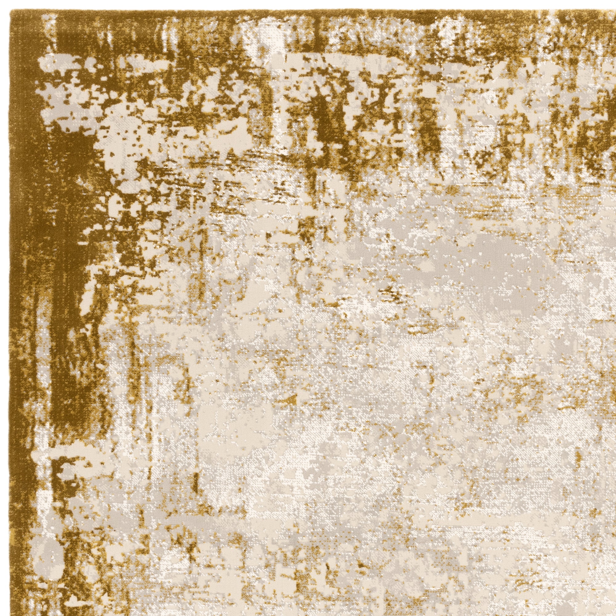 Kuza Border Gold* Rug