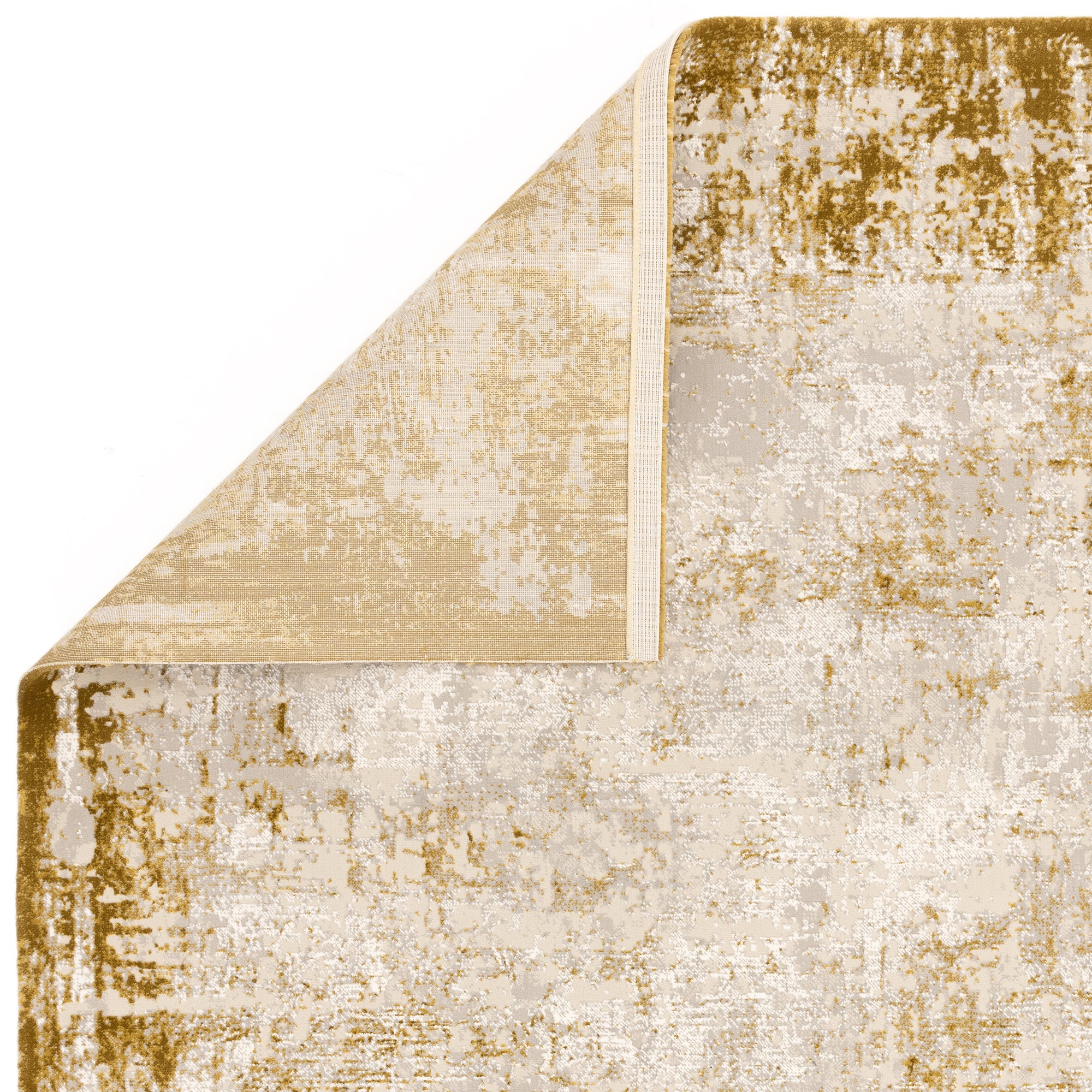 Kuza Border Gold* Rug