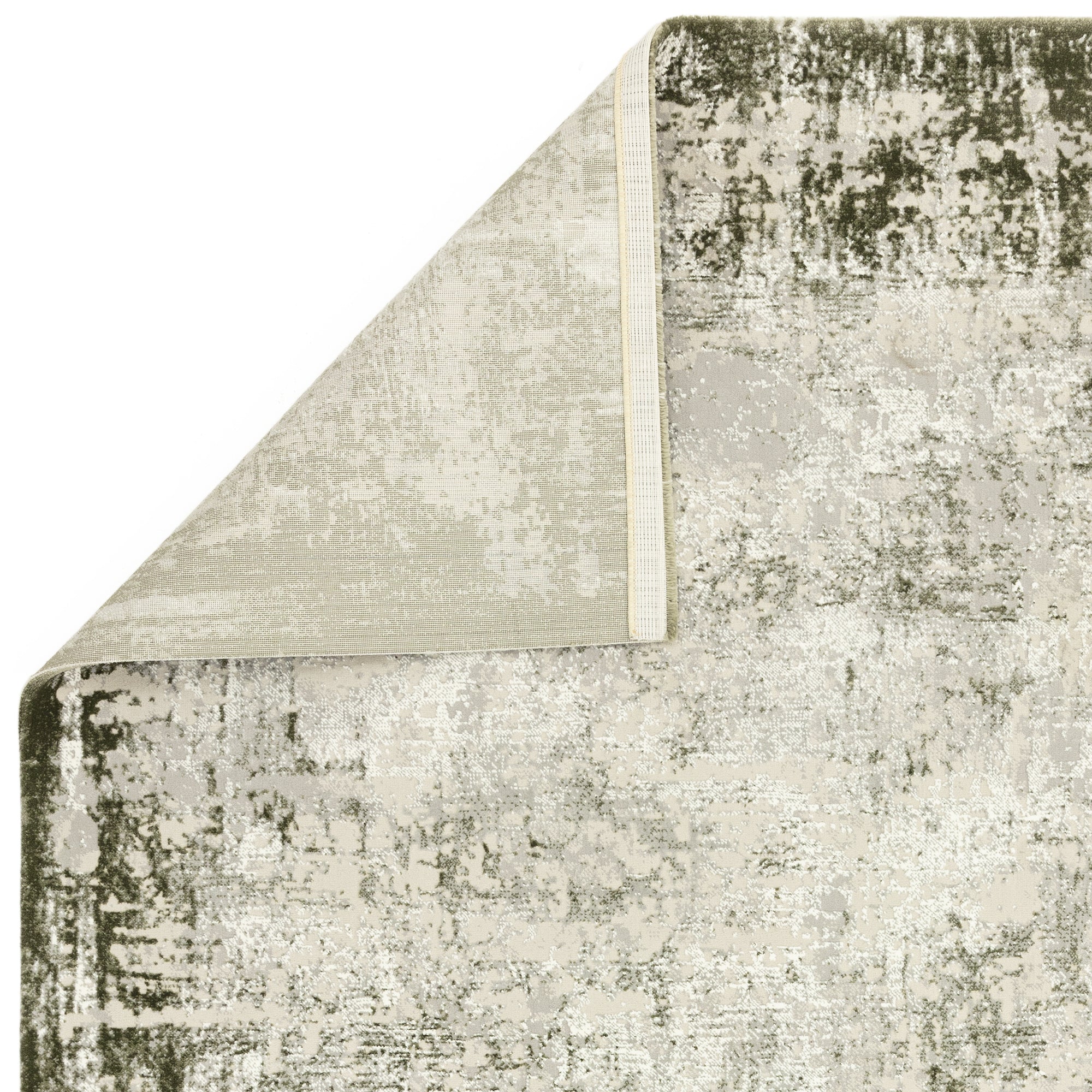 Kuza Border Green* Rug