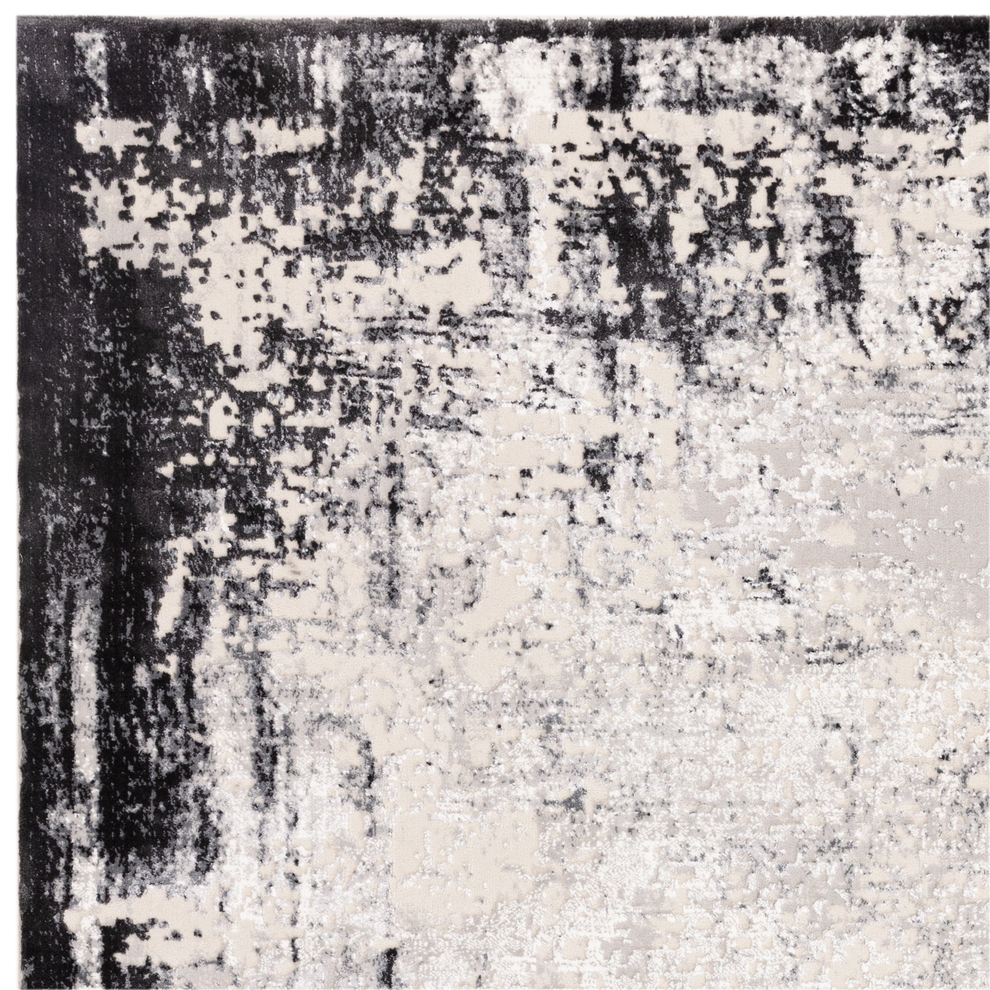 Kuza Border Grey* Rug