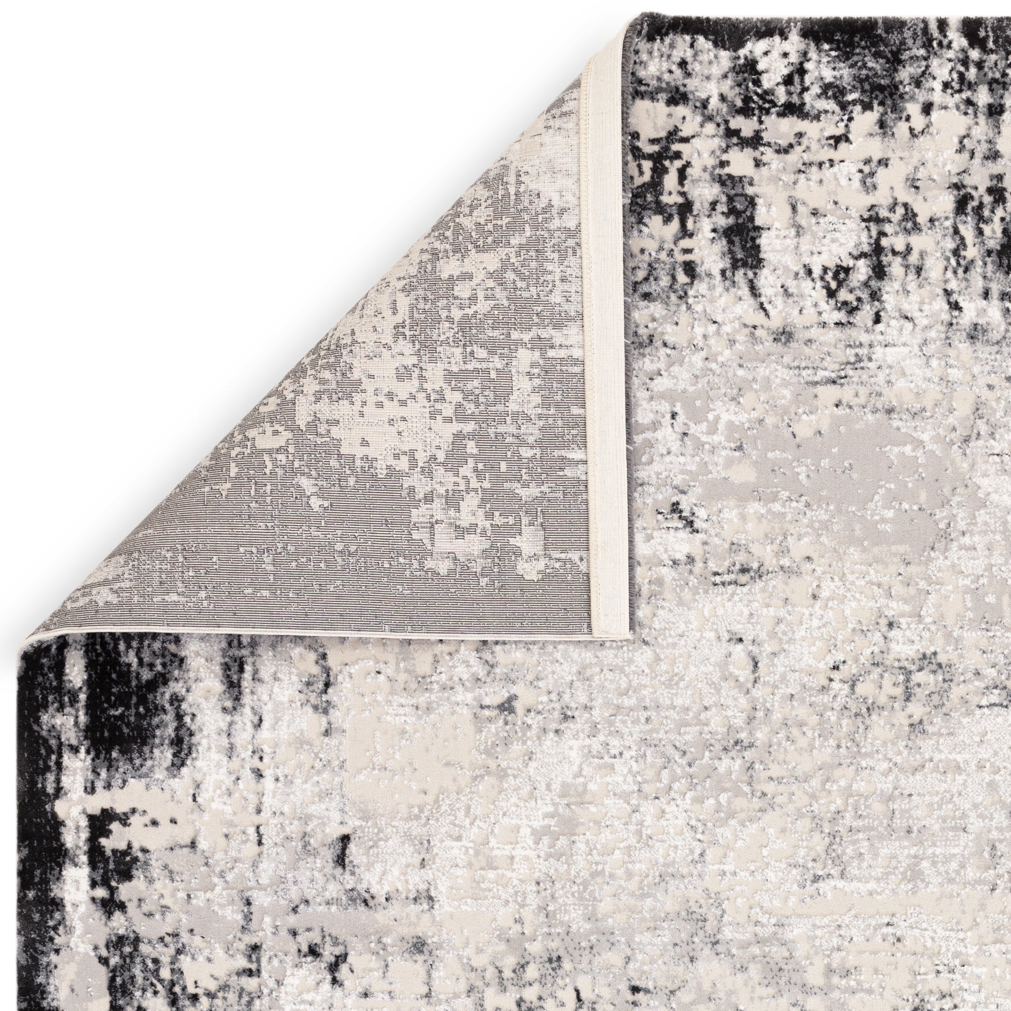 Kuza Border Grey* Rug