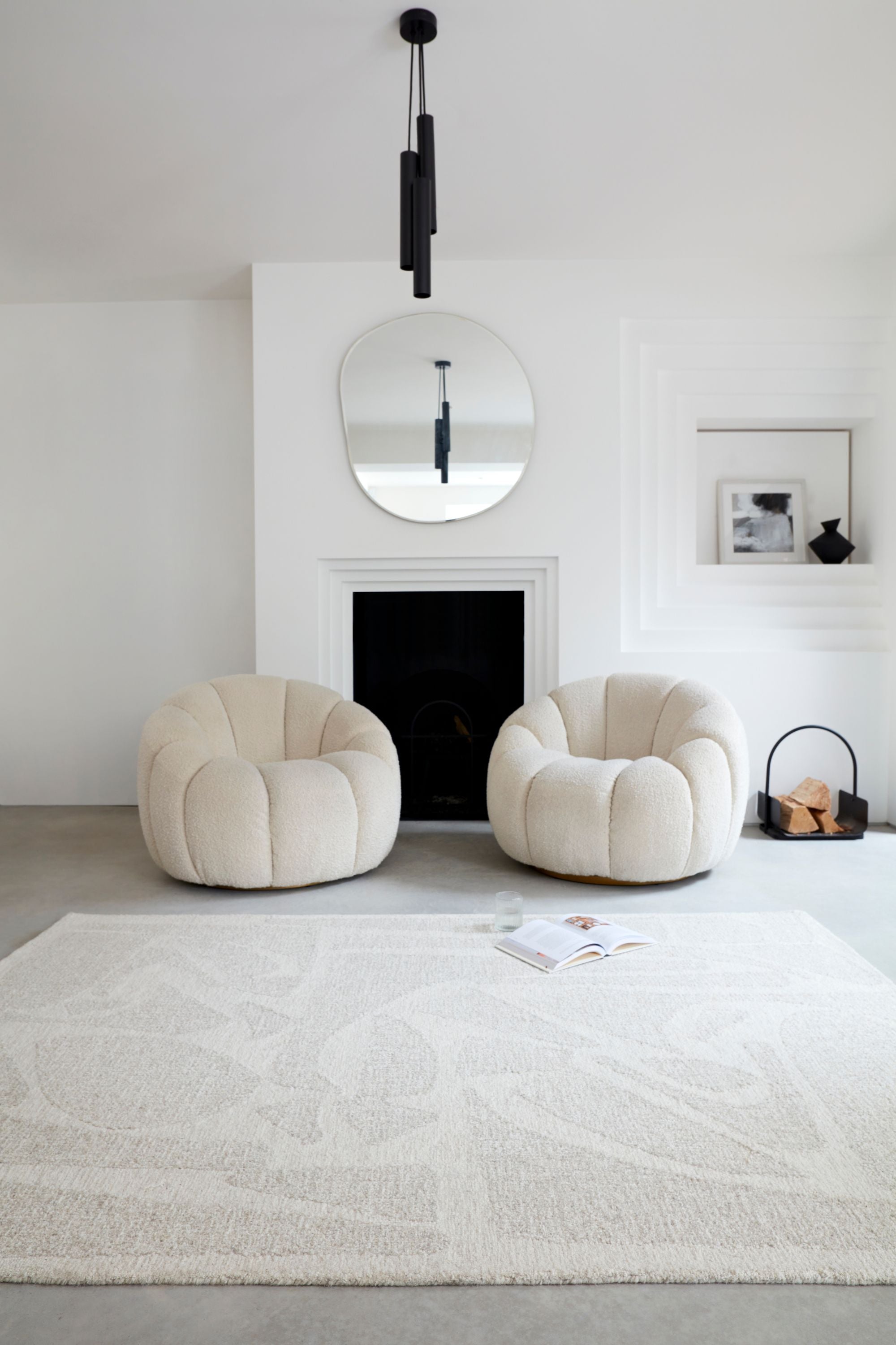 Boho Loxley Chalk rug