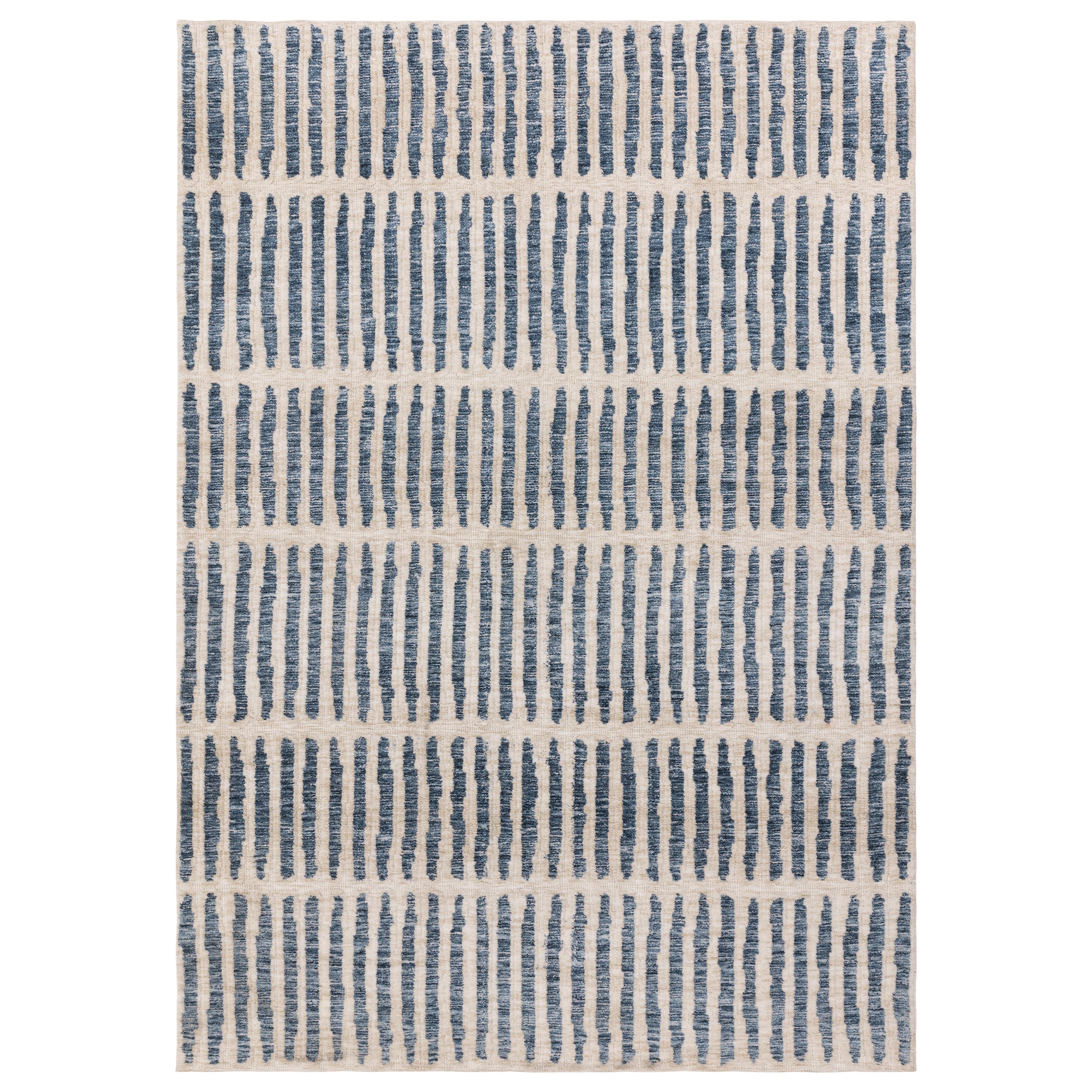 Mason Grid Blue Rug