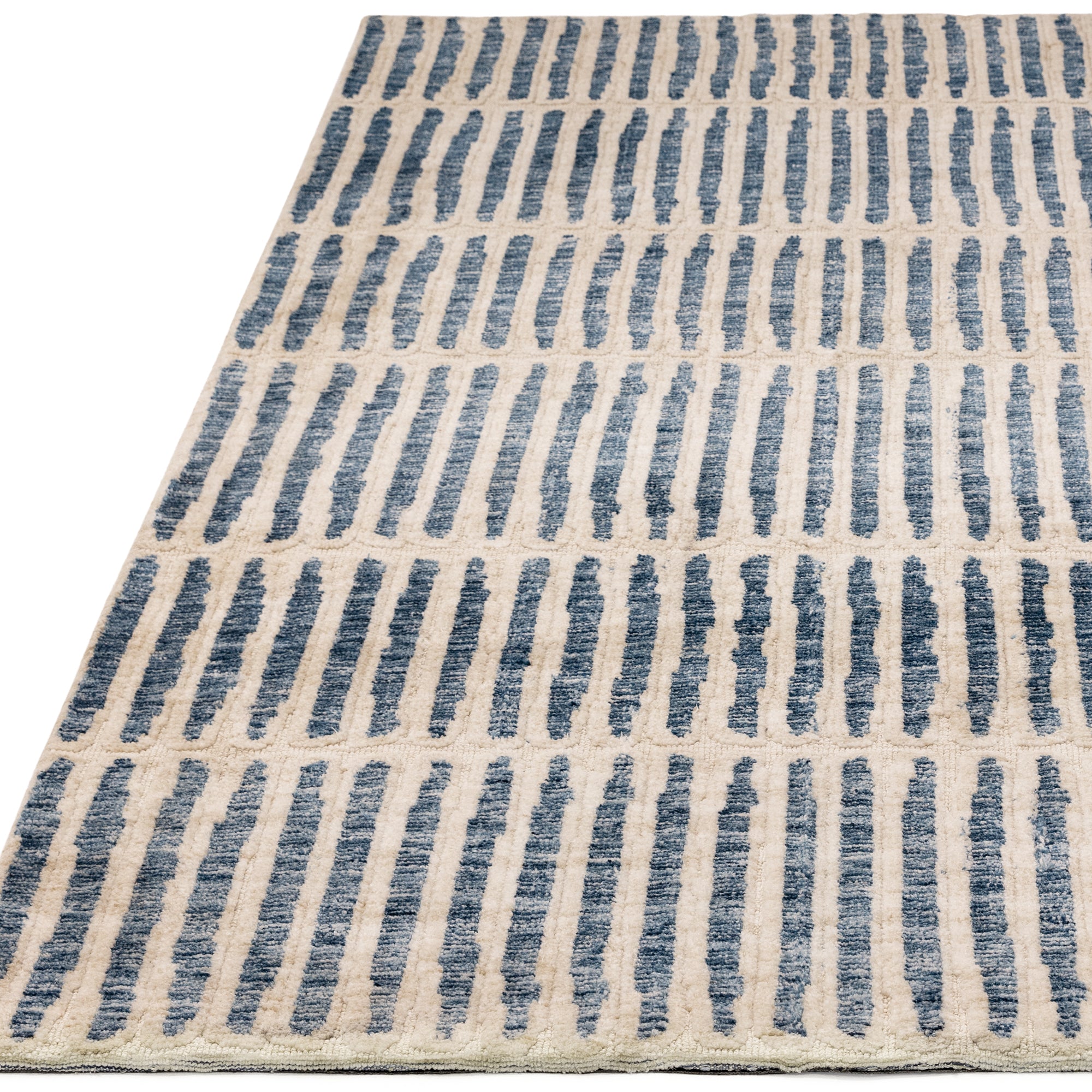 Mason Grid Blue Rug