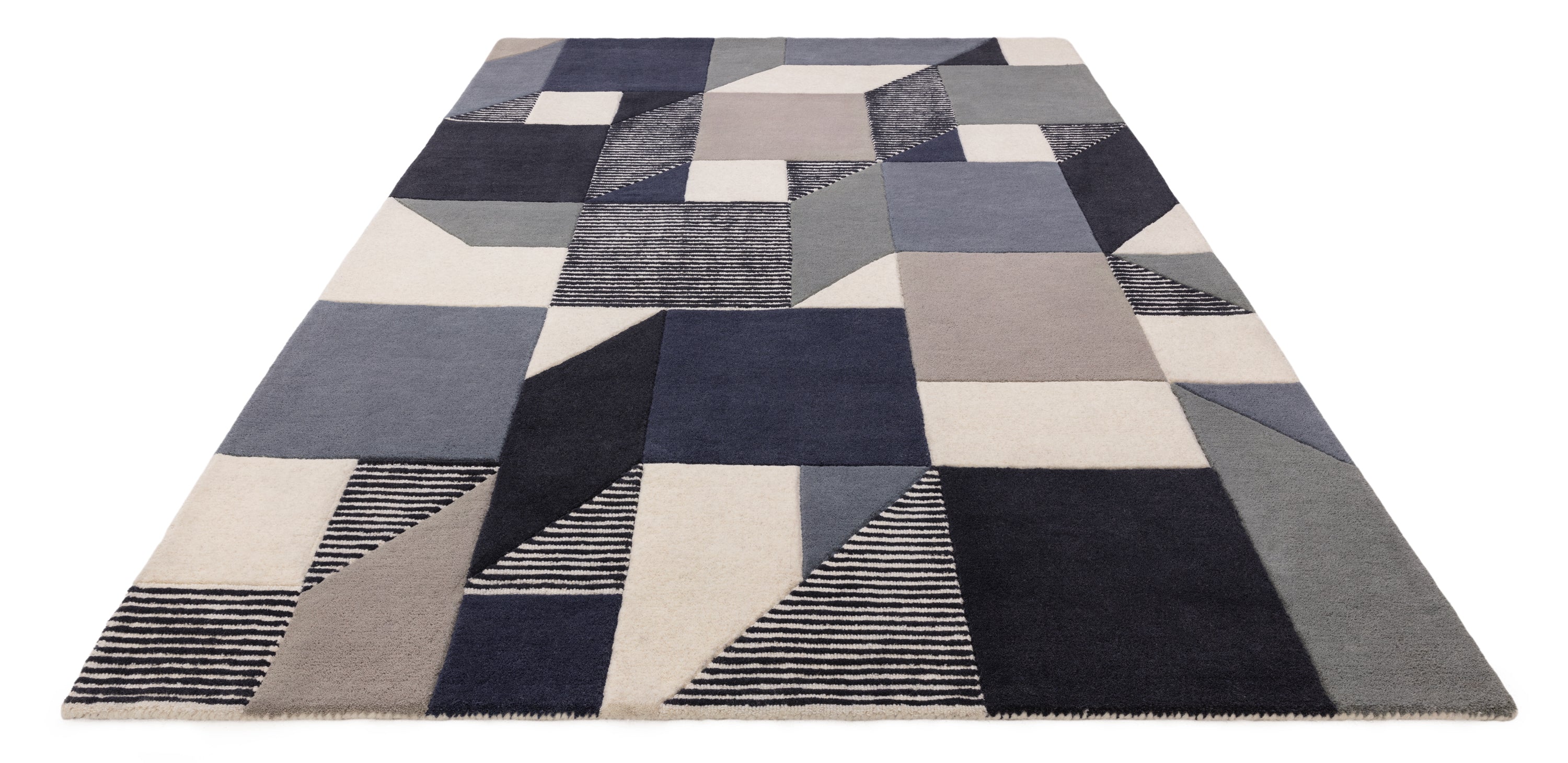 Matrix 101 Memphis Blue Rug